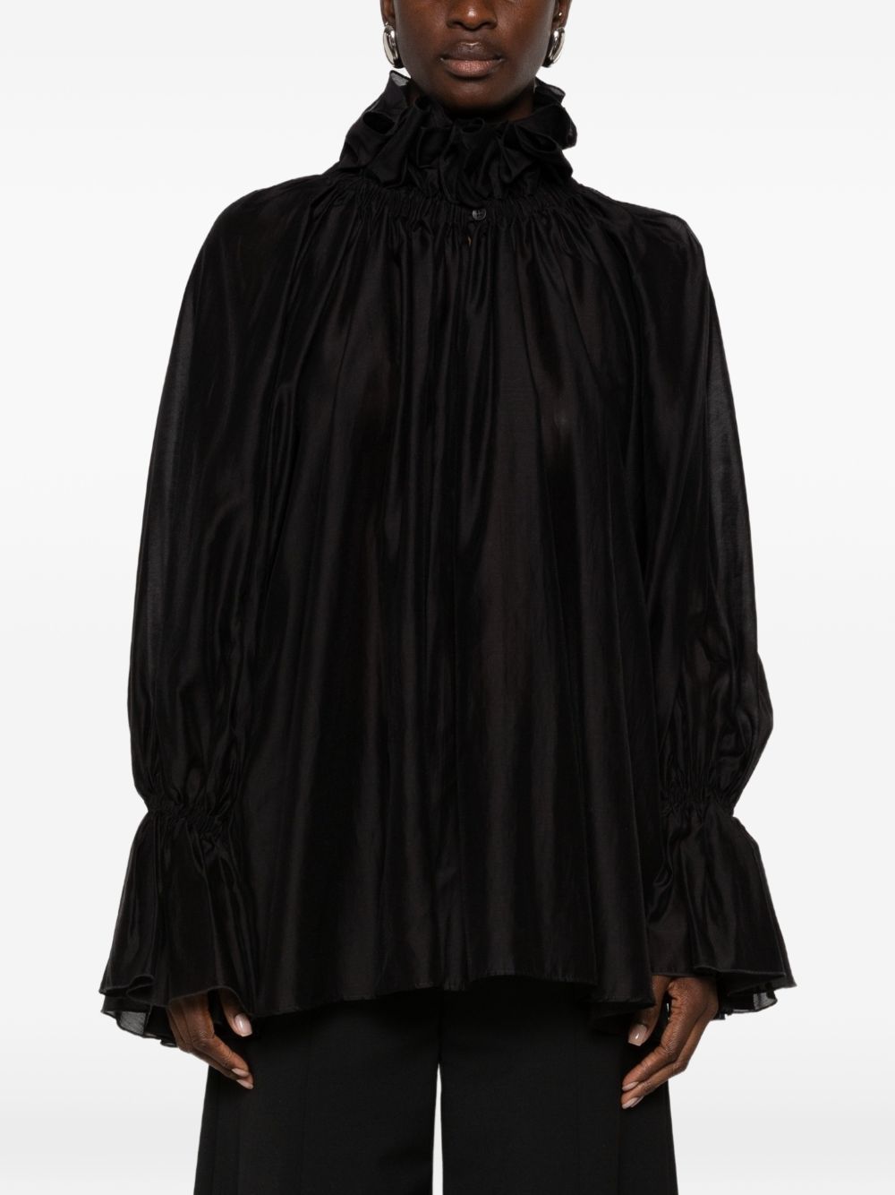 THE LATEST Shirts BLACK – 85%Lyocell 15%Polyeste - view 2