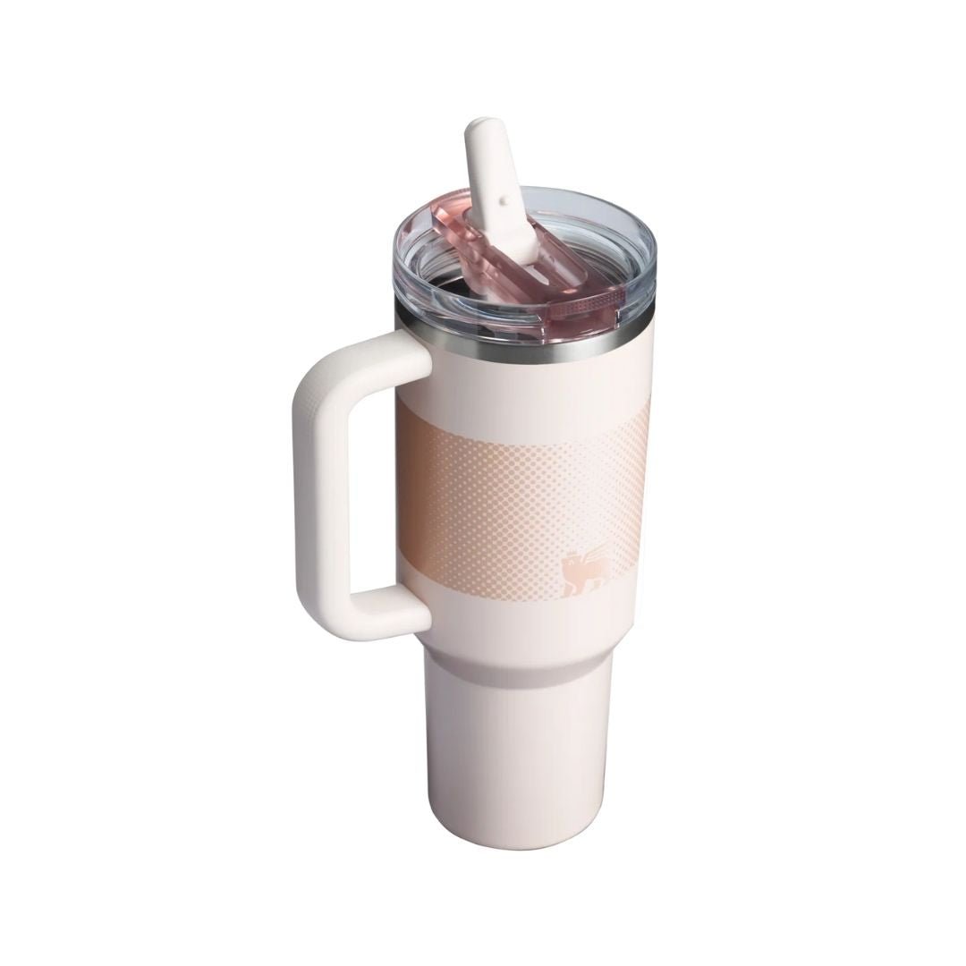 HYPE ELIXIR Stanley Quencher ProTour Flip Straw Tumbler | 40 OZ Rose Quartz Fade - view 2