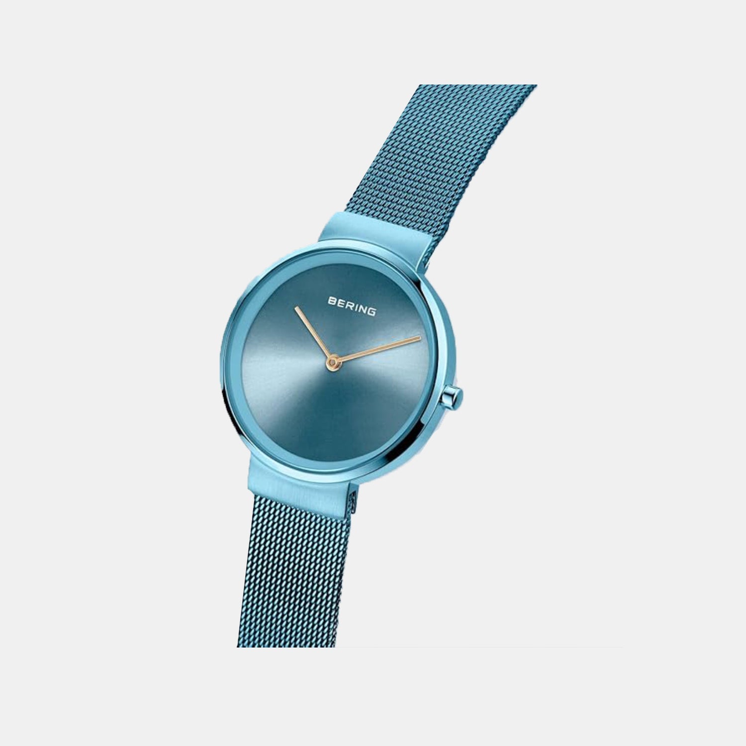 Bering Classic Women Blue Dial Analog Stainless Steel Watch 14531-388 - view 2