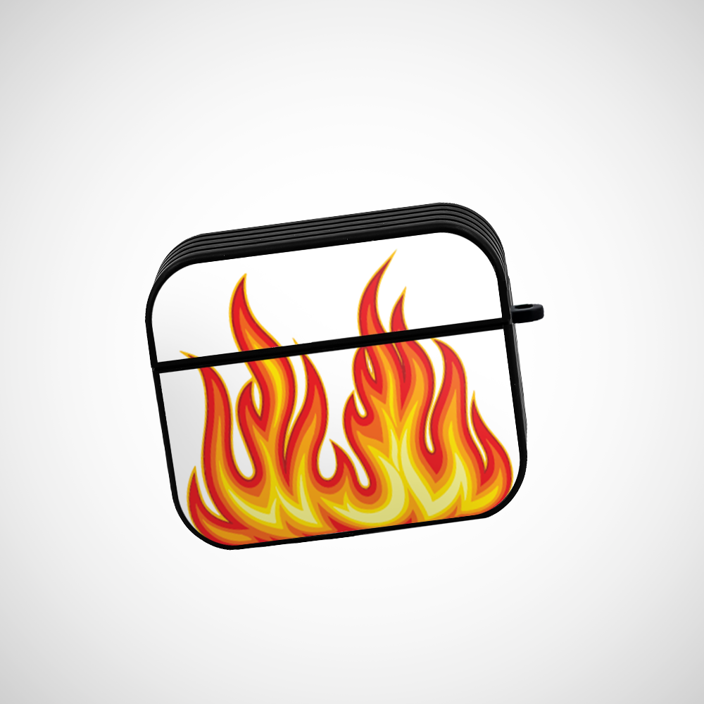 Cover It Up Flames Glass Airpods Pro 2 Case Covers