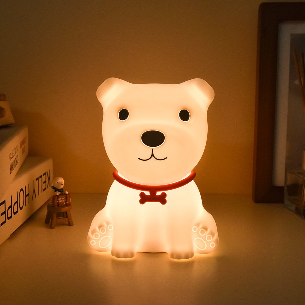 Peeperly Cute Puppy LED Night Lamp – No Color