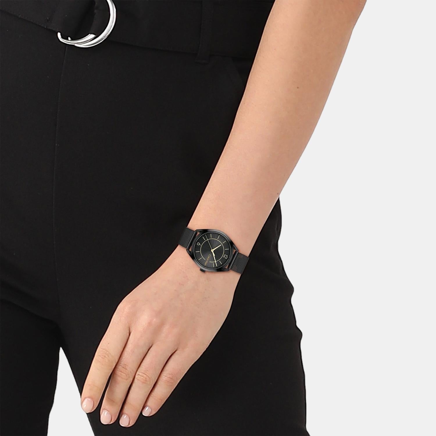 Calvin Klein Ck Iconic Women Quartz White Dial Analog Stainless Steel Watch 25200189 - view 5