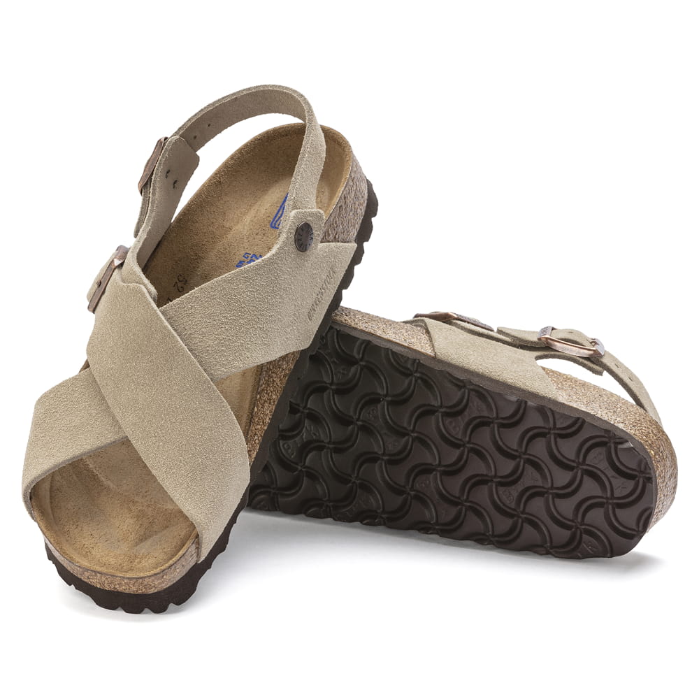Birkenstock Tulum Suede Leather – Beige Beige/Taupe