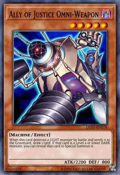 Yu-Gi-Oh! Ally of Justice Omni-Weapon - HA03-EN050 - Secret Rare - Unlimited