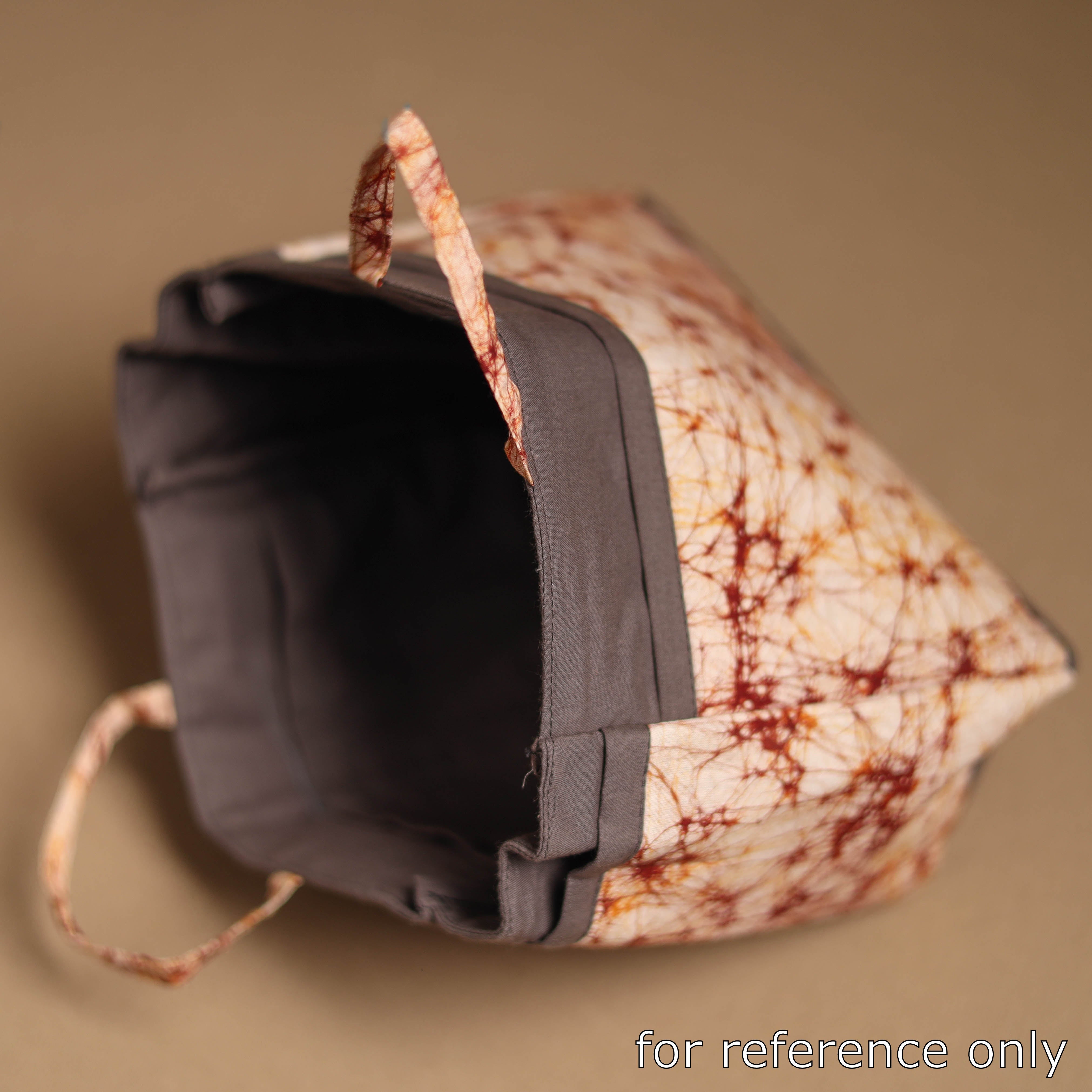 NOORI BAZAR Beige - Handcrafted Cotton Cosmetic/Toiletry Bag 07 - view 3