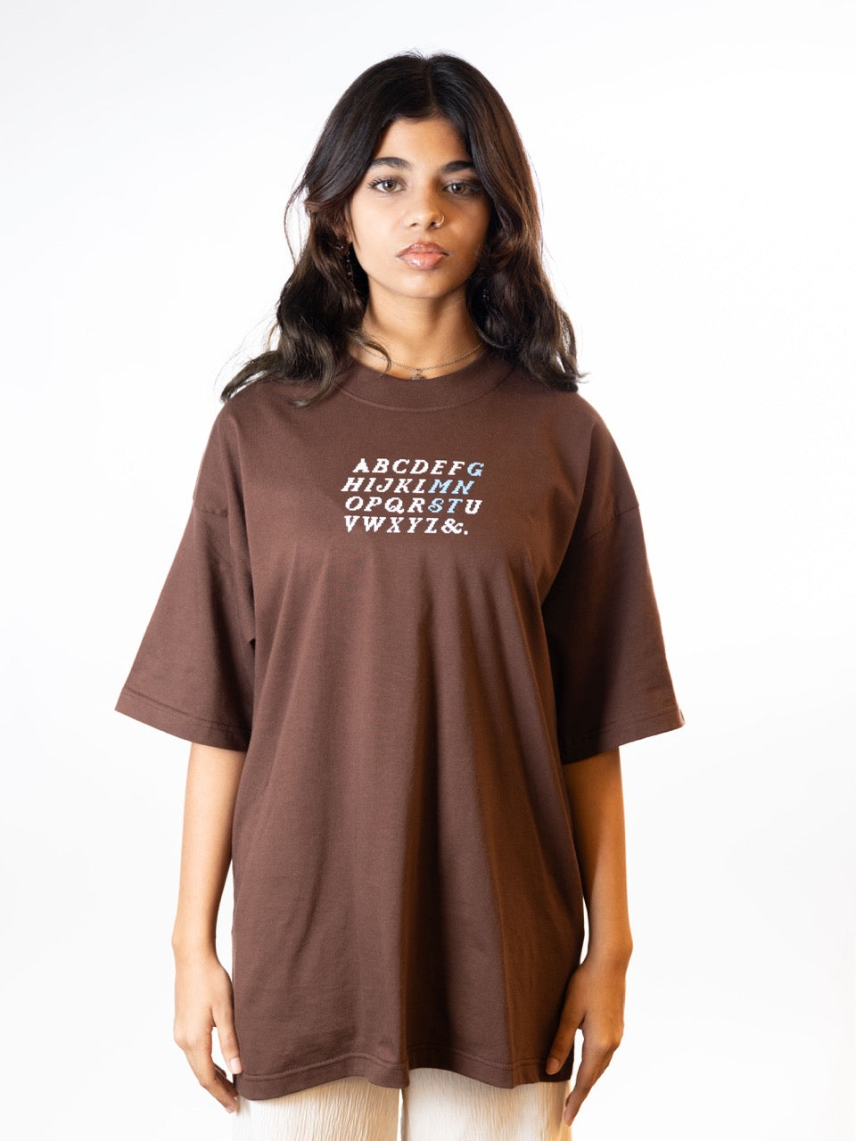 MNST GEAR Lettering In Brown - view 3