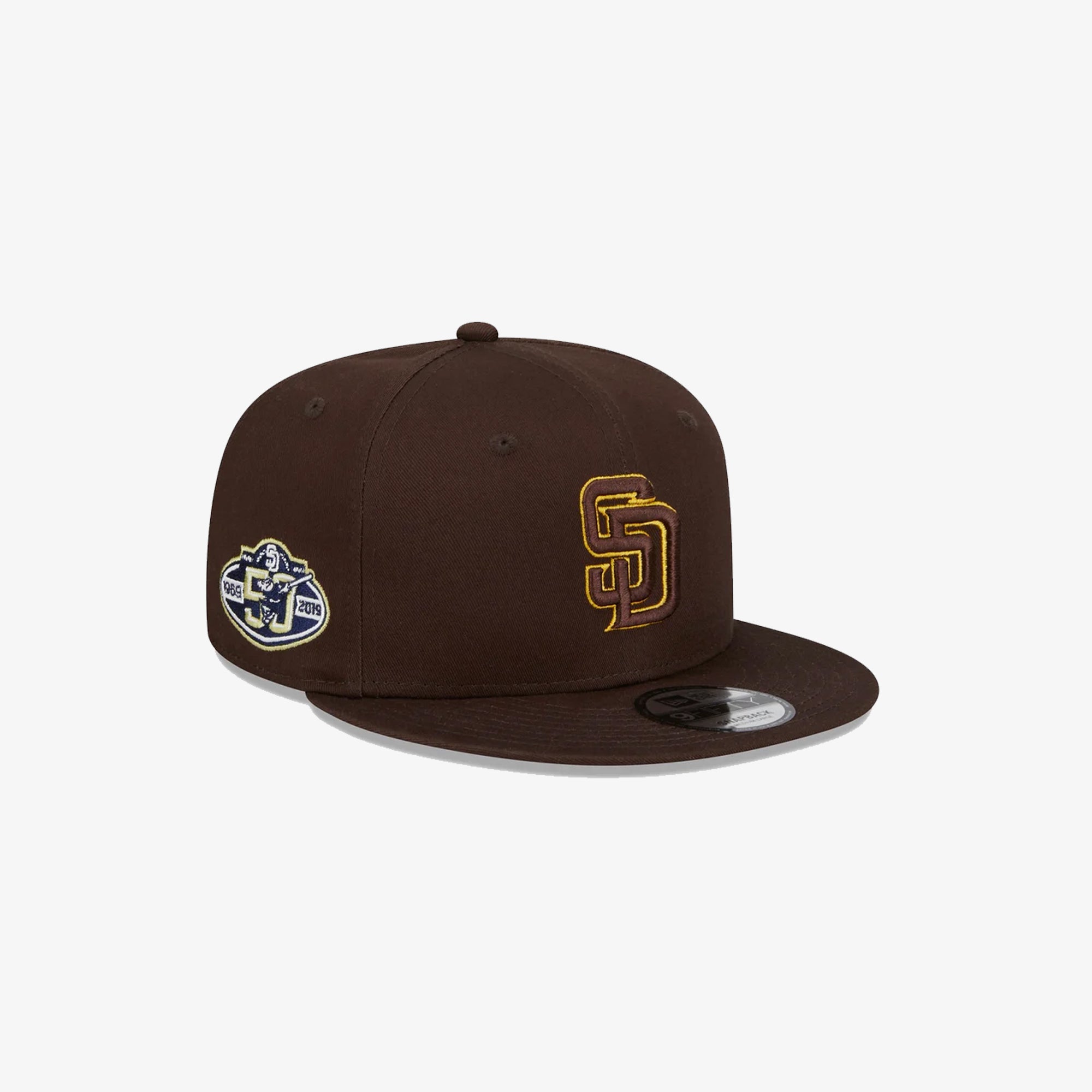 New Era | SAN DIEGO PADRES SIDE PATCH BROWN 9FIFTY SNAPBACK CAP { BROWN