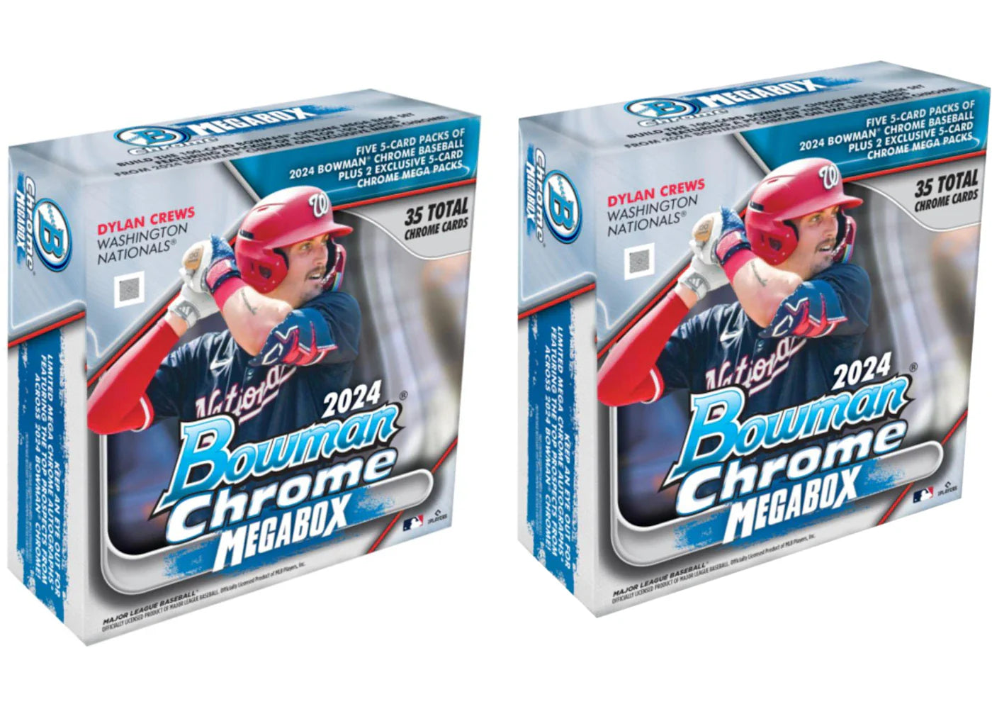 2024 Bowman Chrome Baseball Mega Box 2x Lot