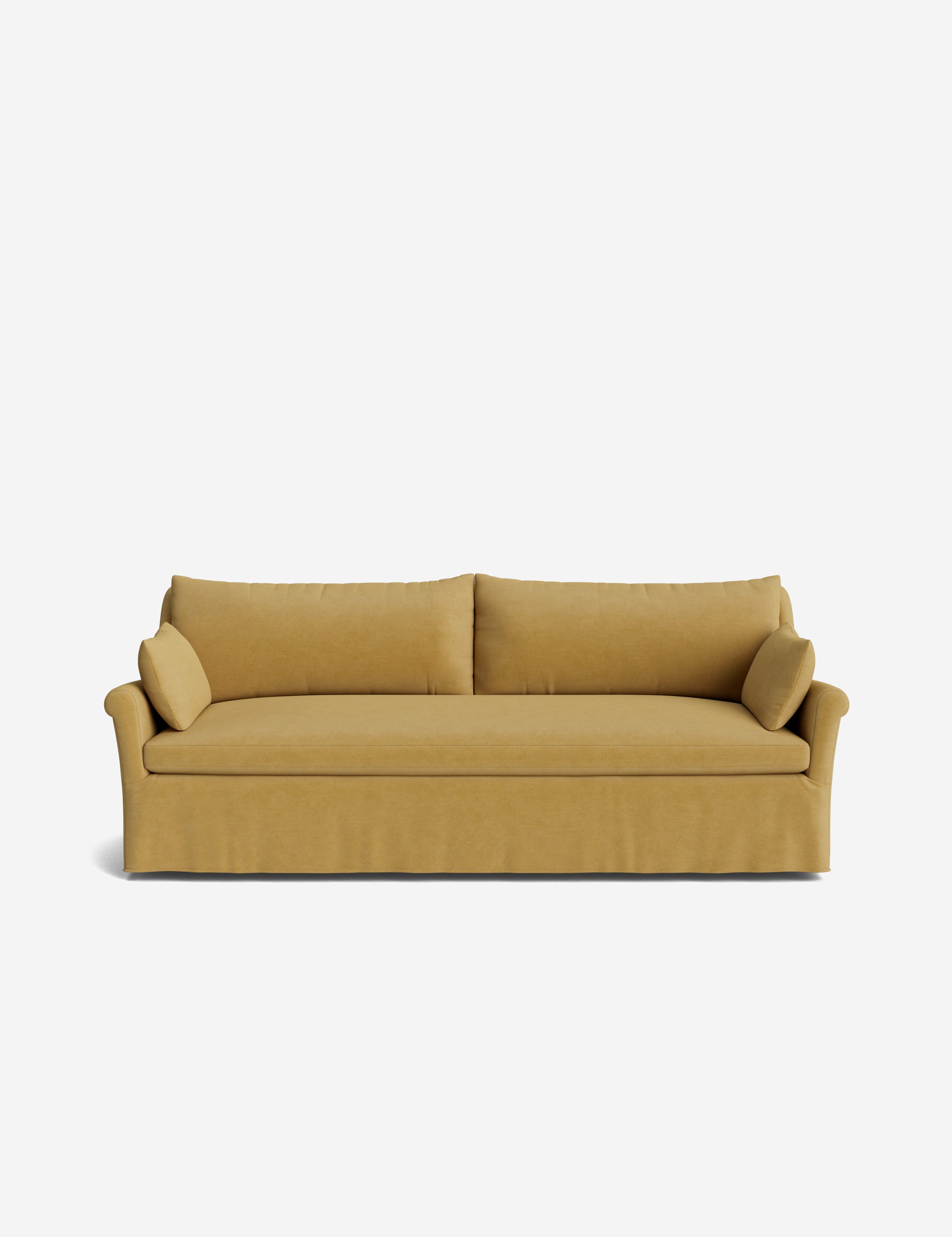 Lulu and Georgia Portola Rolled Arm Slipcover Sofa - view 41