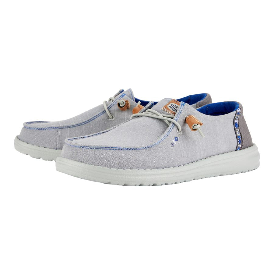 HEYDUDE shoes Wendy Chambray Boho - Grey – Women's - view 2