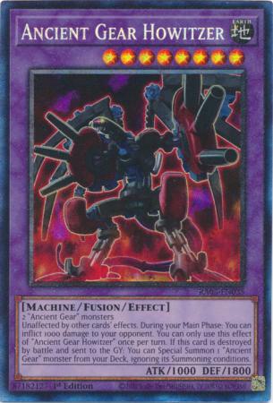 Yu-Gi-Oh! Ancient Gear Howitzer - RA03-EN035 - Prismatic Collector's Rare - 1st Edition