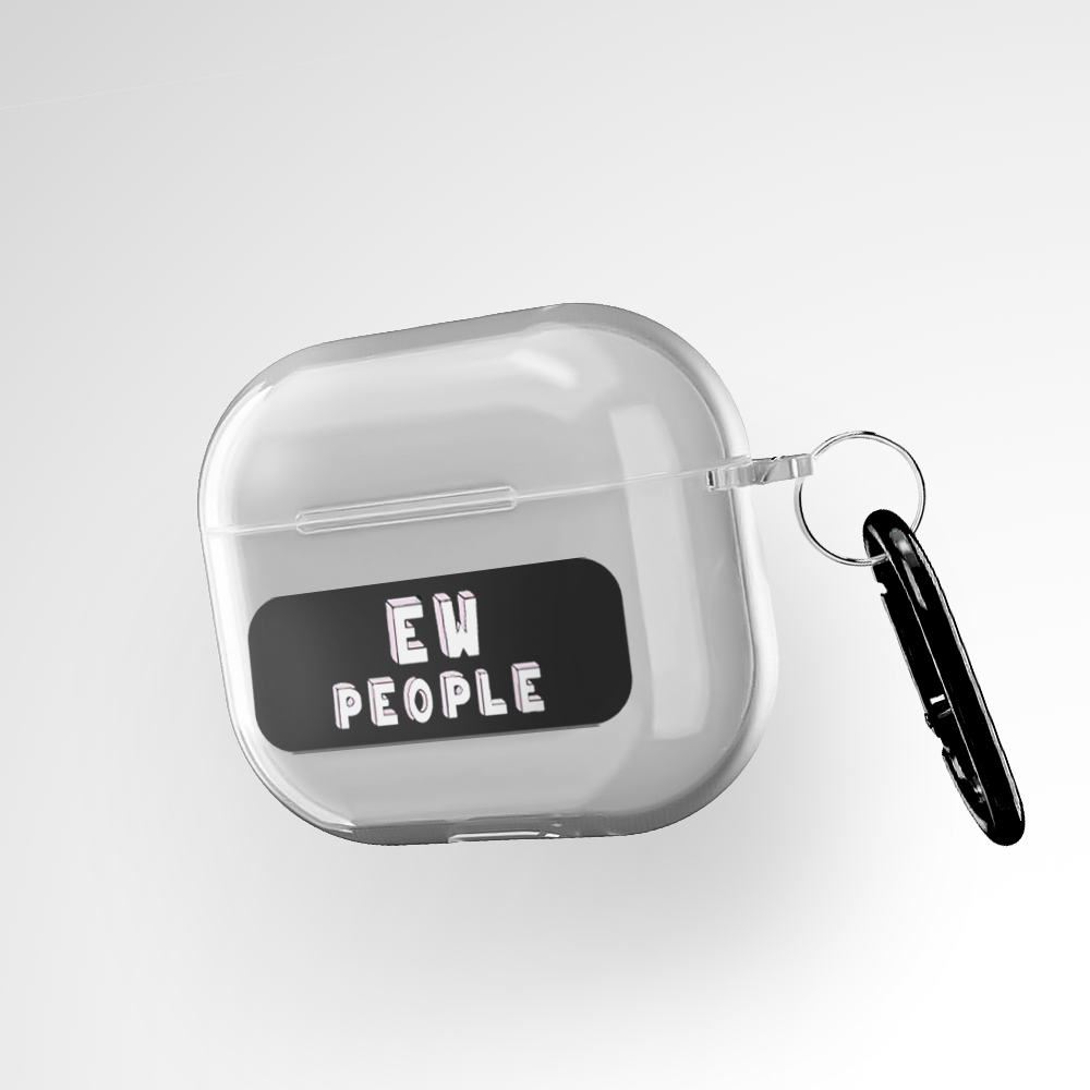 Cover It Up Ew people Clear Airpods Pro 2 Case Covers - view 3