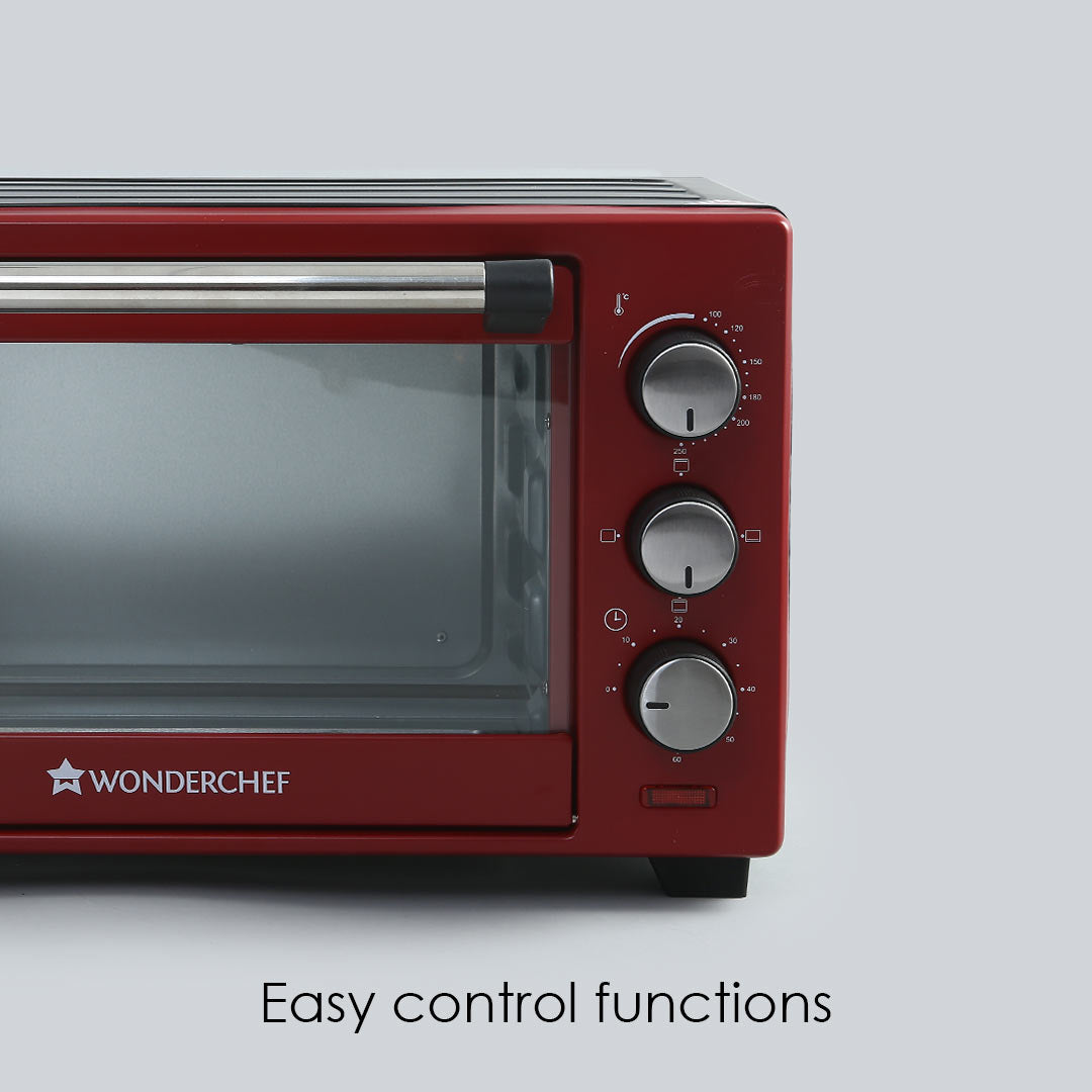 Wonderchef Renewed Oven Toaster Griller (OTG) Crimson Edge - 19 Litres Auto-shut Off - view 4