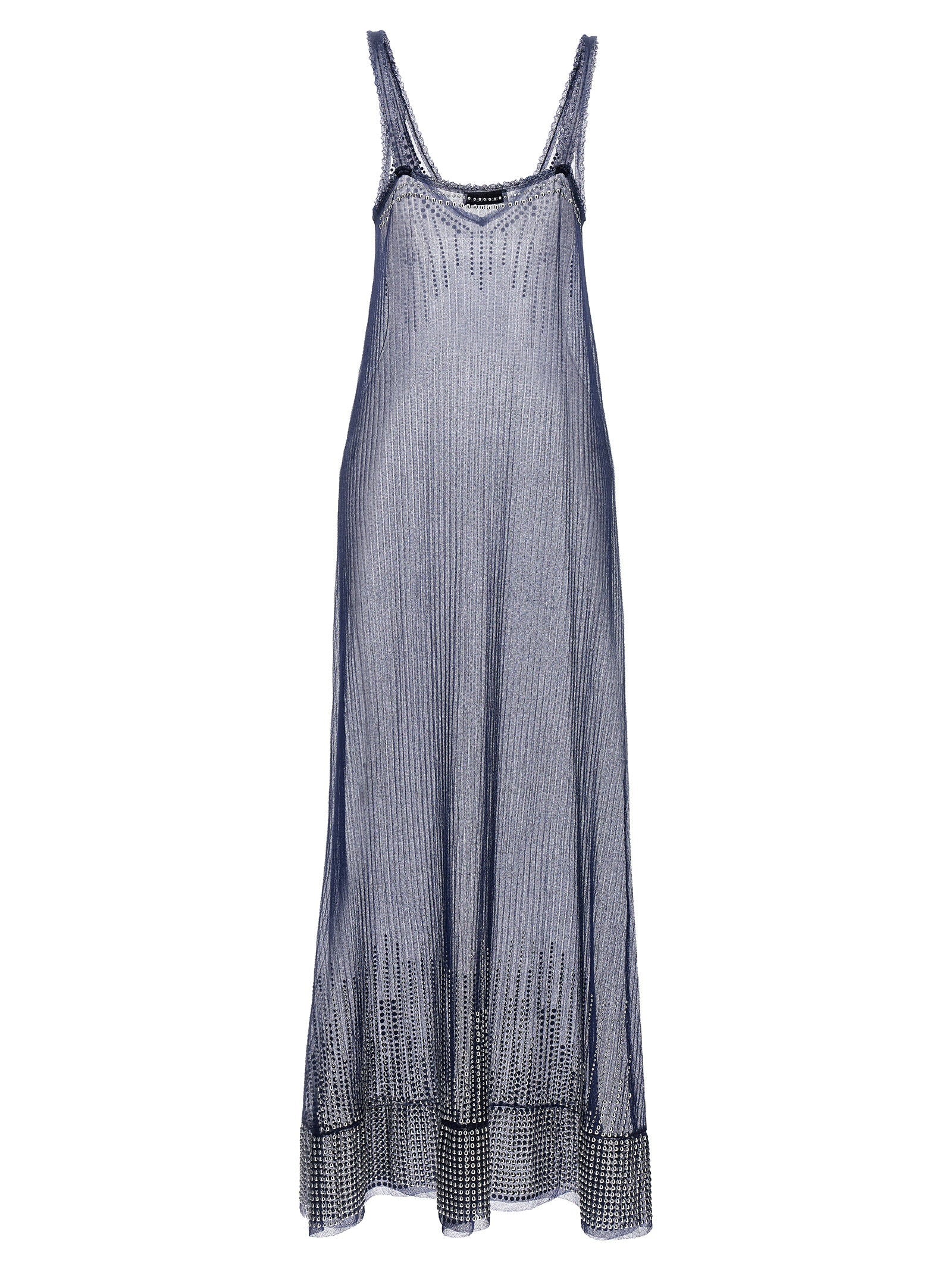 Paco Rabanne Studded Mesh Dress - view 2