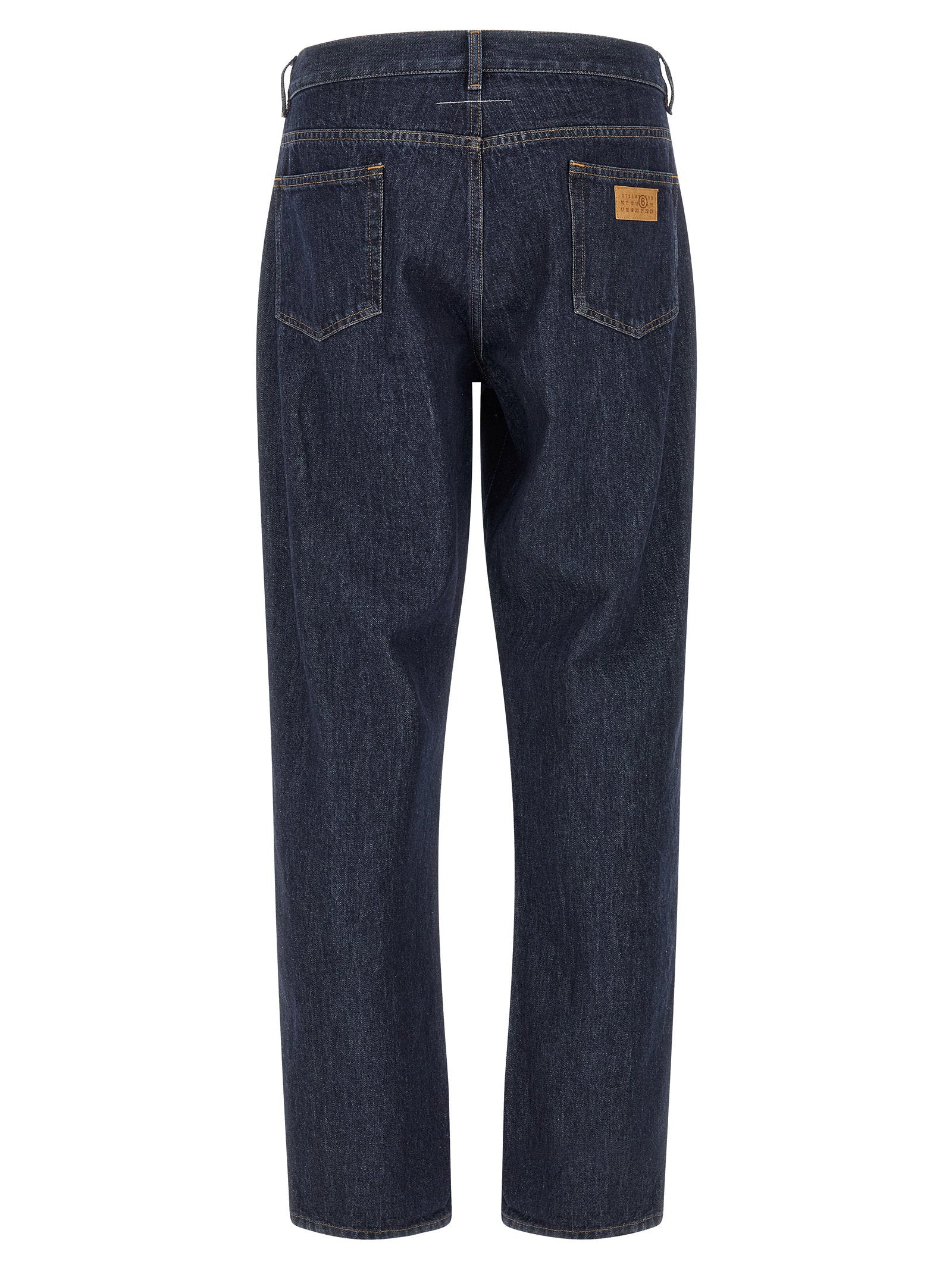 Mm6 Maison Margiela Patchwork Insert Jeans – 100% cotton - view 2
