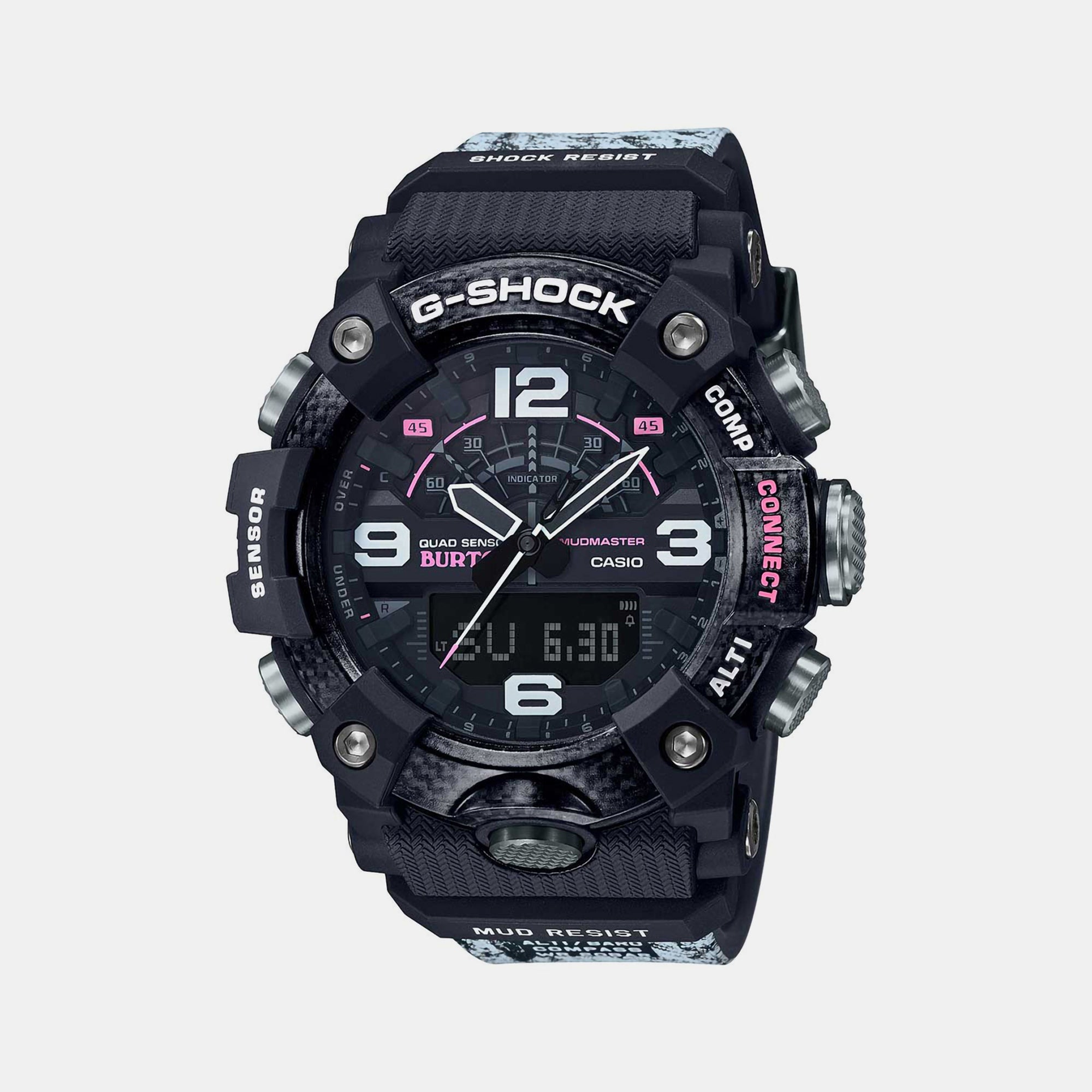 Casio G-Shock Men Quartz Black Dial Analog-Digital Resin Watch G1023