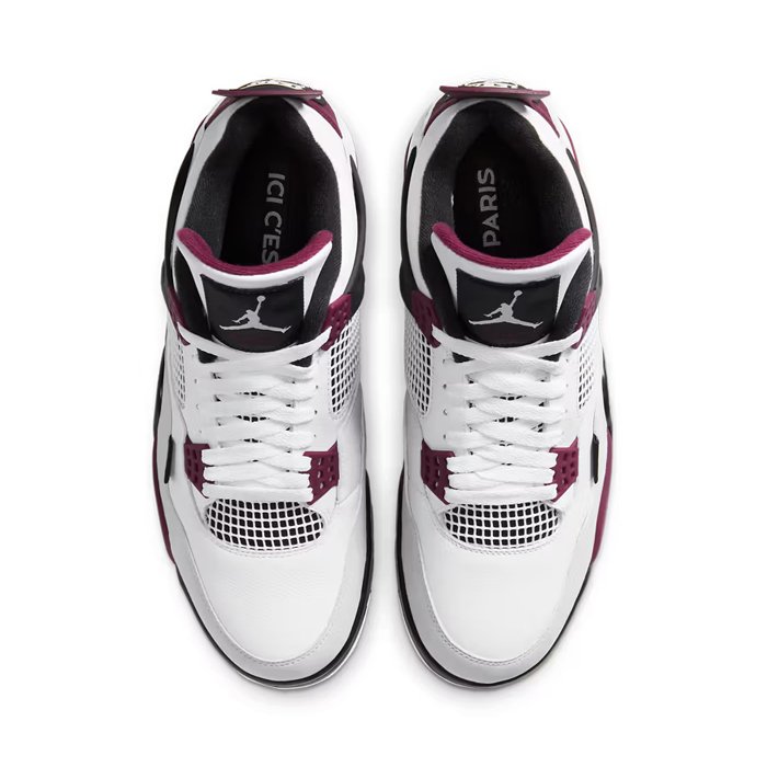 HYPE ELIXIR Air Jordan 4 Retro Bordeaux Paris Saint-Germain - view 3