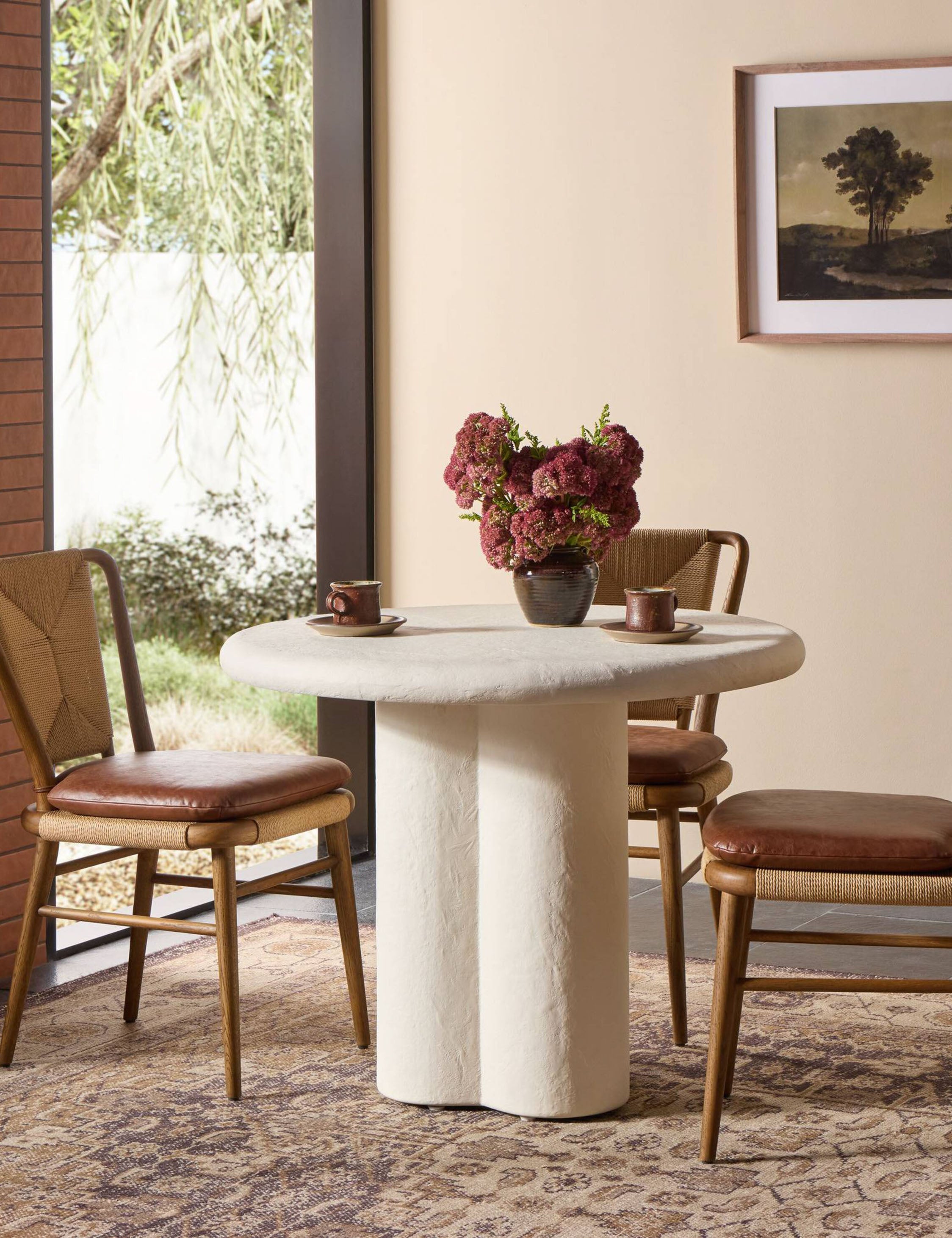 Lulu and Georgia Atif Bistro Table – White - view 2