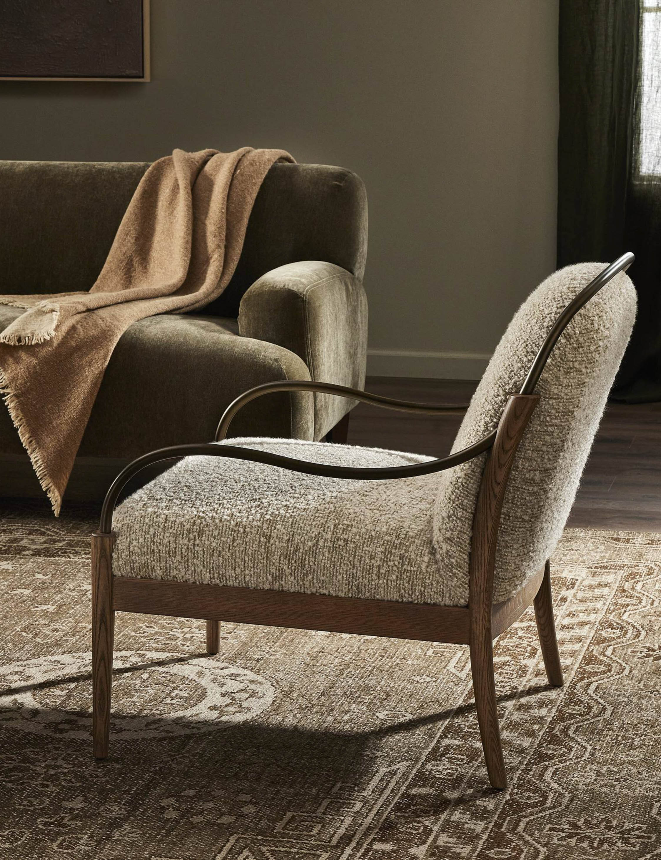Lulu and Georgia Demi Accent Chair by Amber Lewis x Four Hands - view 2