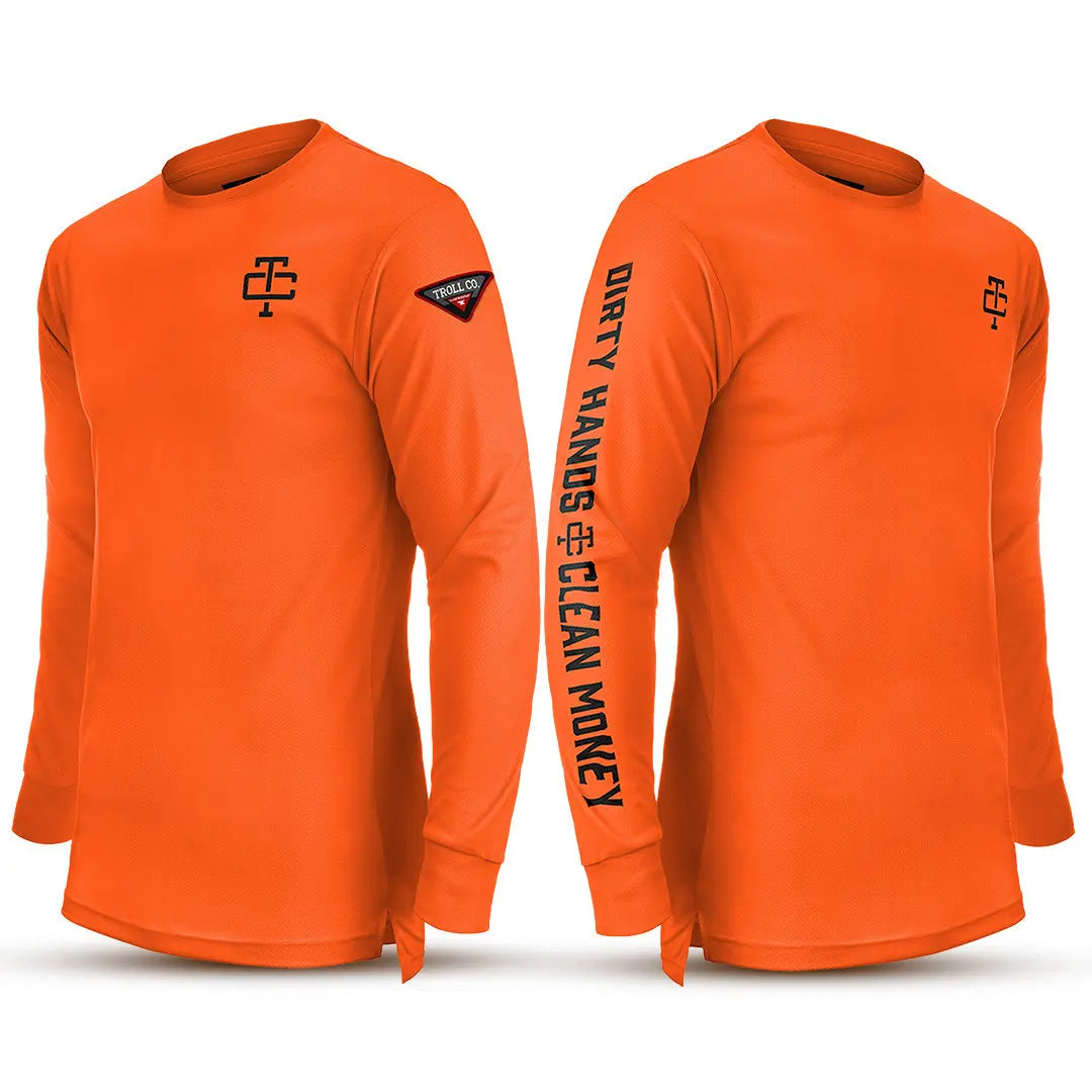 Radial Admiral Long Sleeve 2.0 – Bright Orange