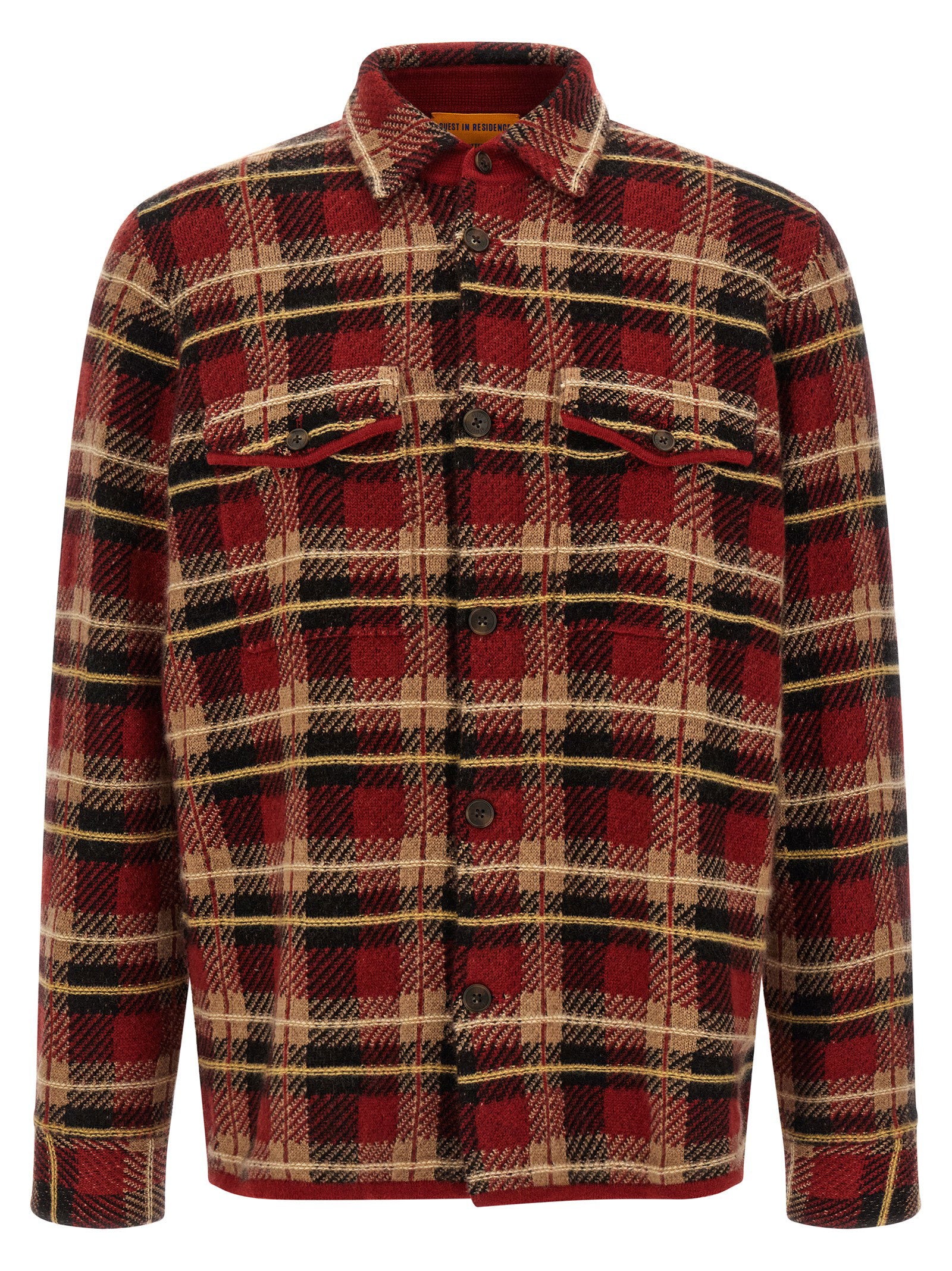 Guest In Residence Plaid Work Shirt – 100% cashmere