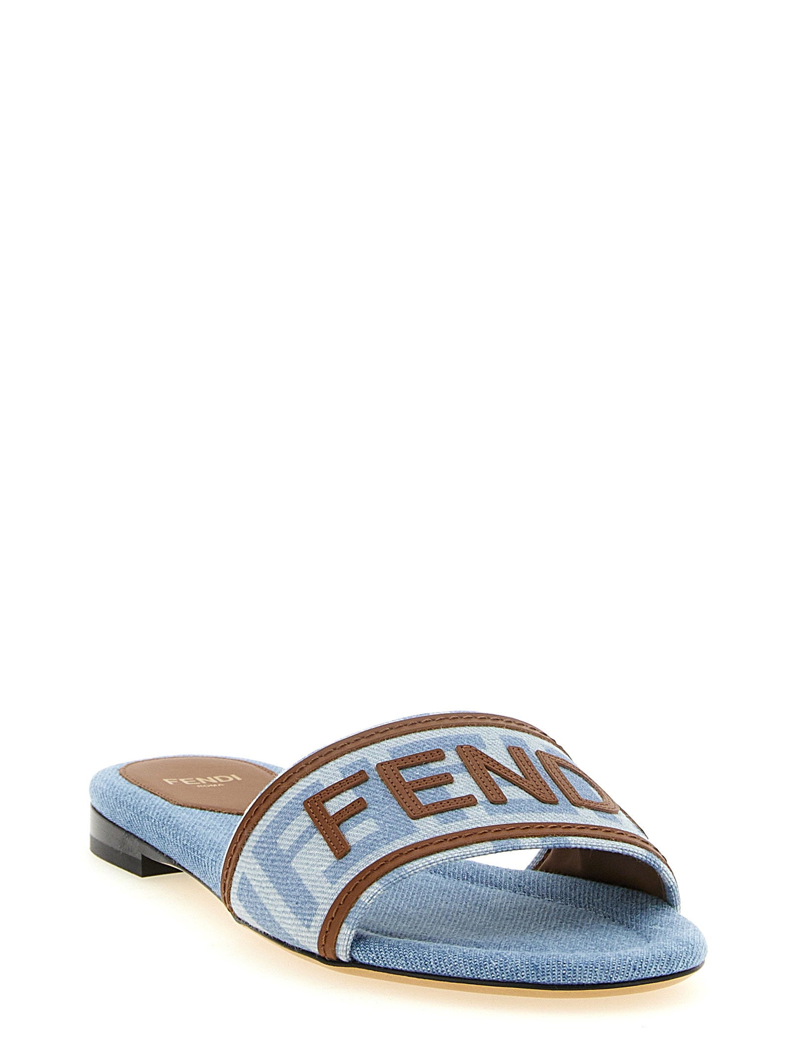 Fendi Denim Sandals – 100% polyamide - view 2