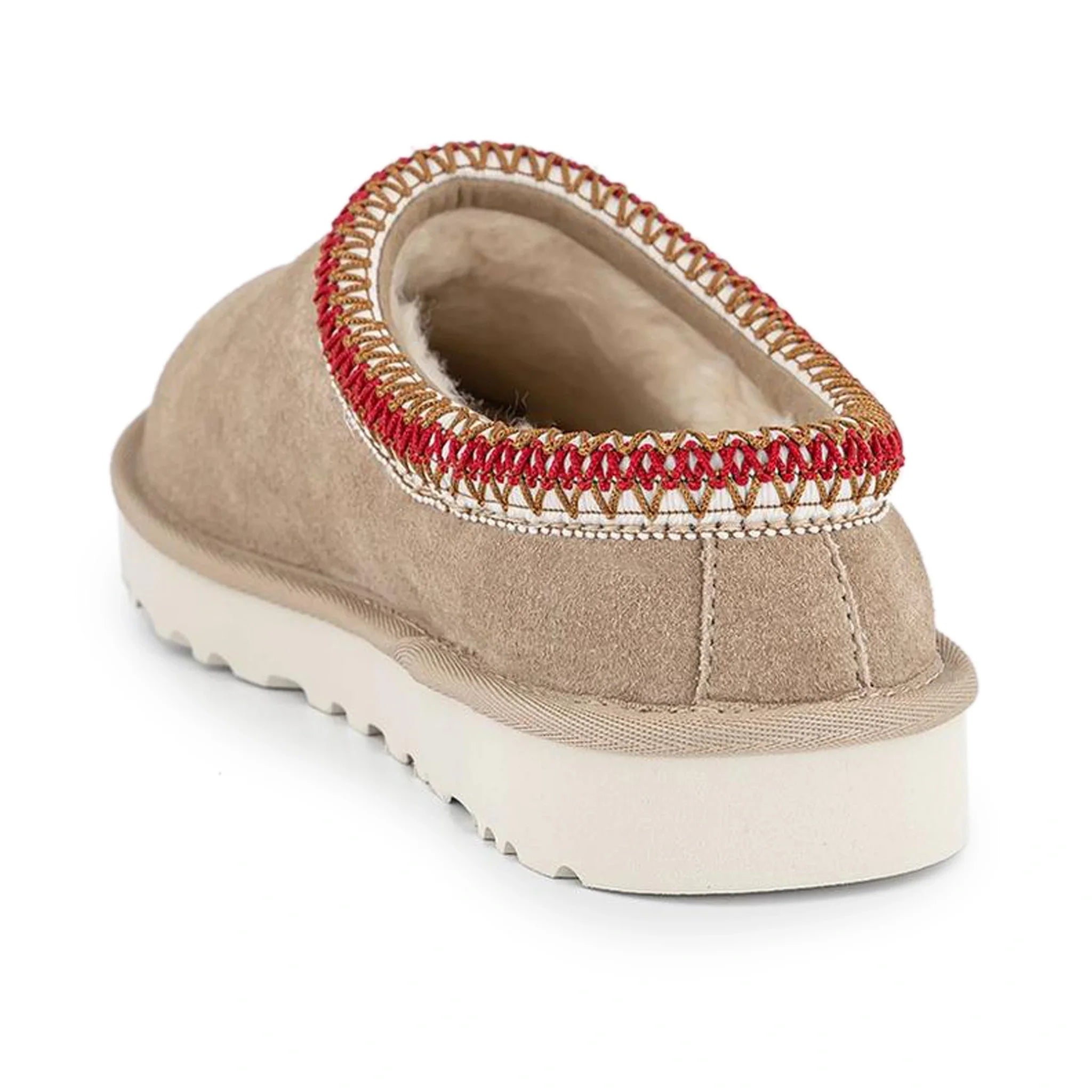 UGG Tasman Sand Dark Cherry Slippers (W) – Beige - view 4