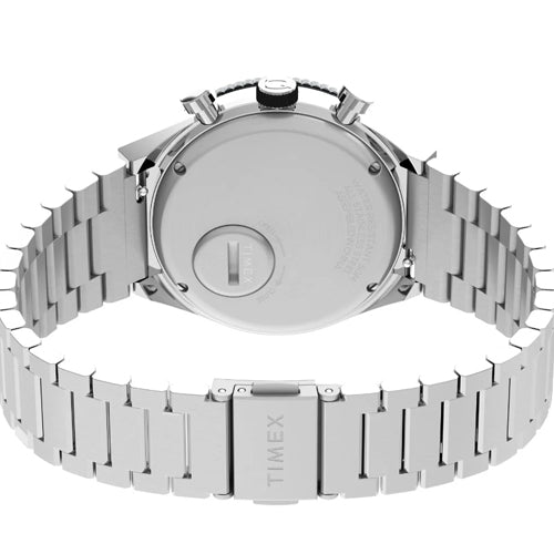 Timex Q Timex 3-Time Zone Chronograph 40mm Stainless Steel Bracelet Watch 40mm TW2V69900UJ - view 2