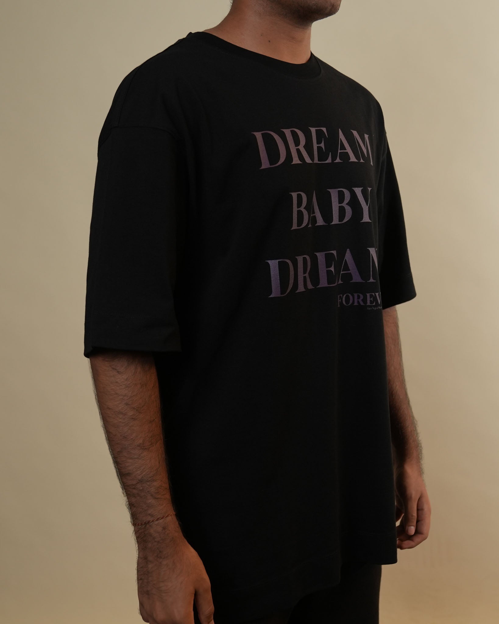 Dries Van Noten Black Tshirt (Dream Baby Dream Forever) - view 2