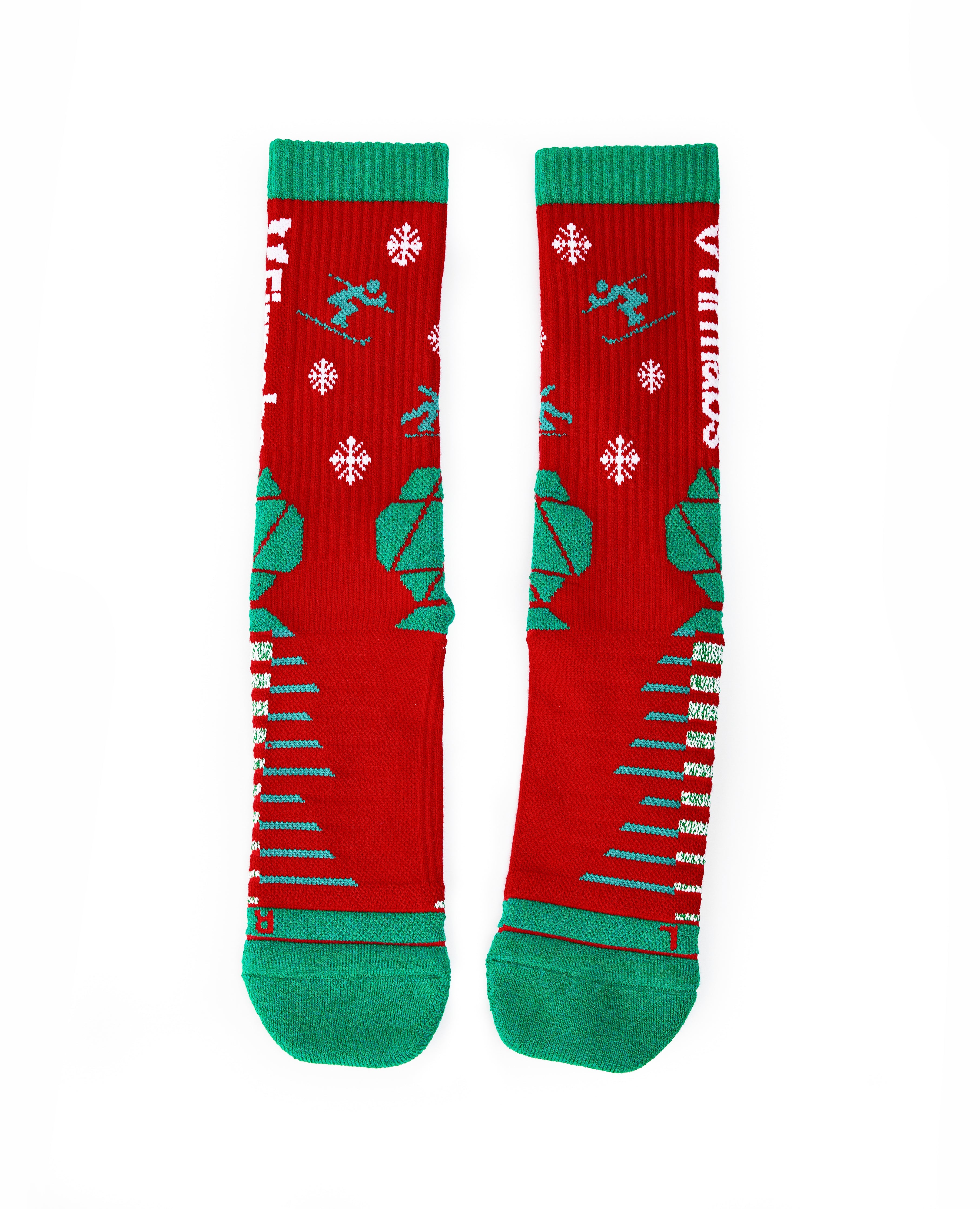 Firmabs Firm abs Christmas Stockings - Red – Black