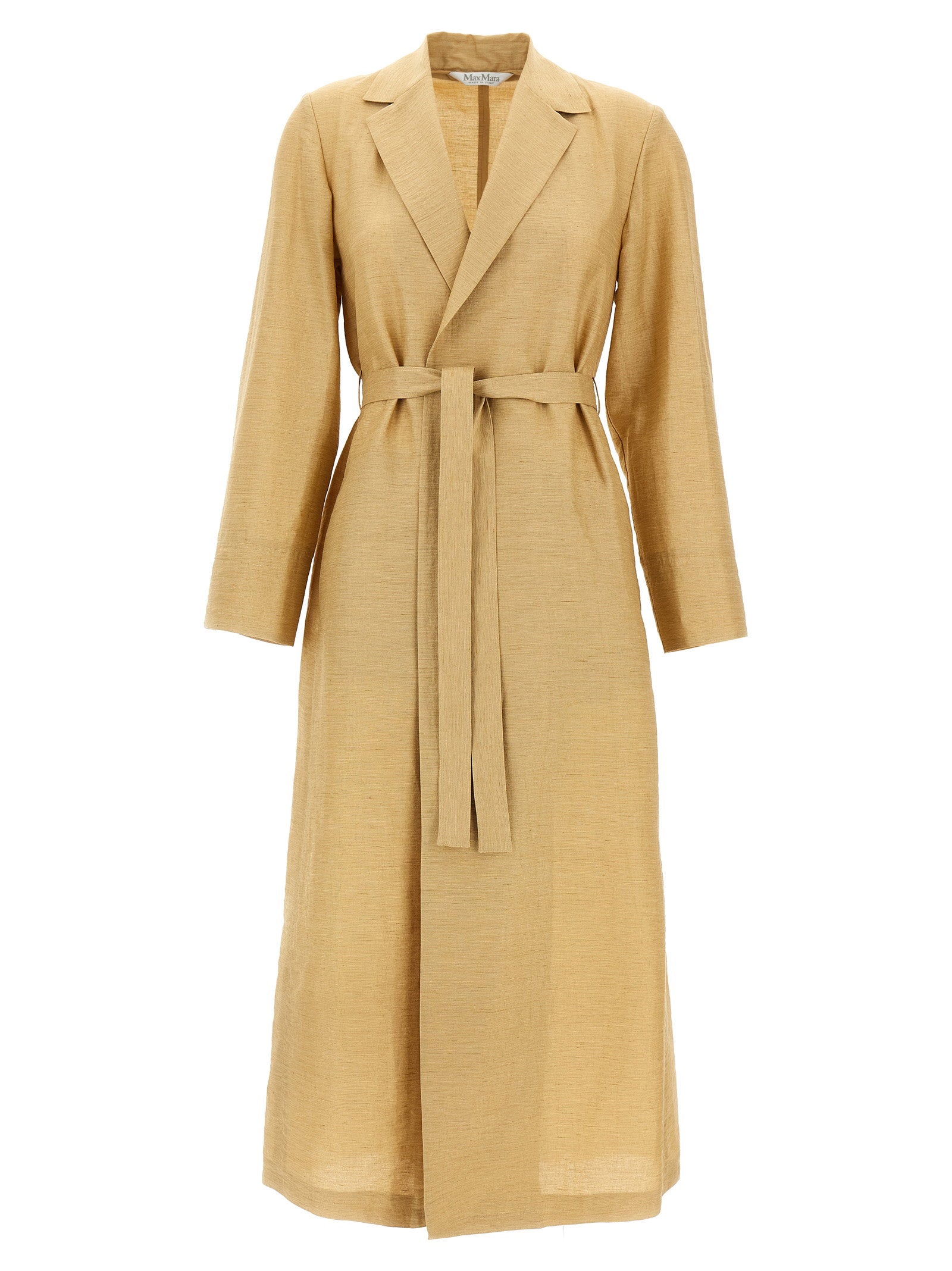 Max Mara Meandro Coat – 51% fl, 37% silk, 12% pa