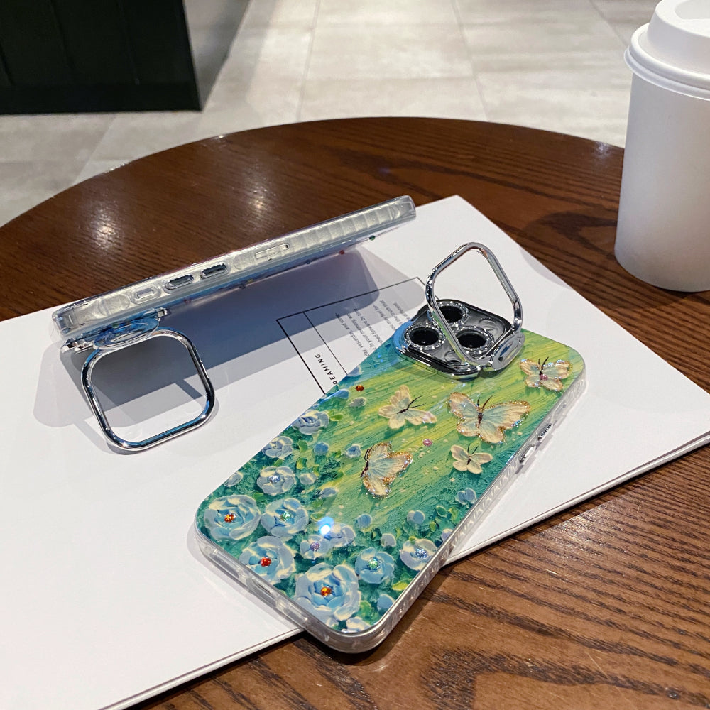 Peeperly Sparkle Artful Butterfly Lens Stand Case - view 6
