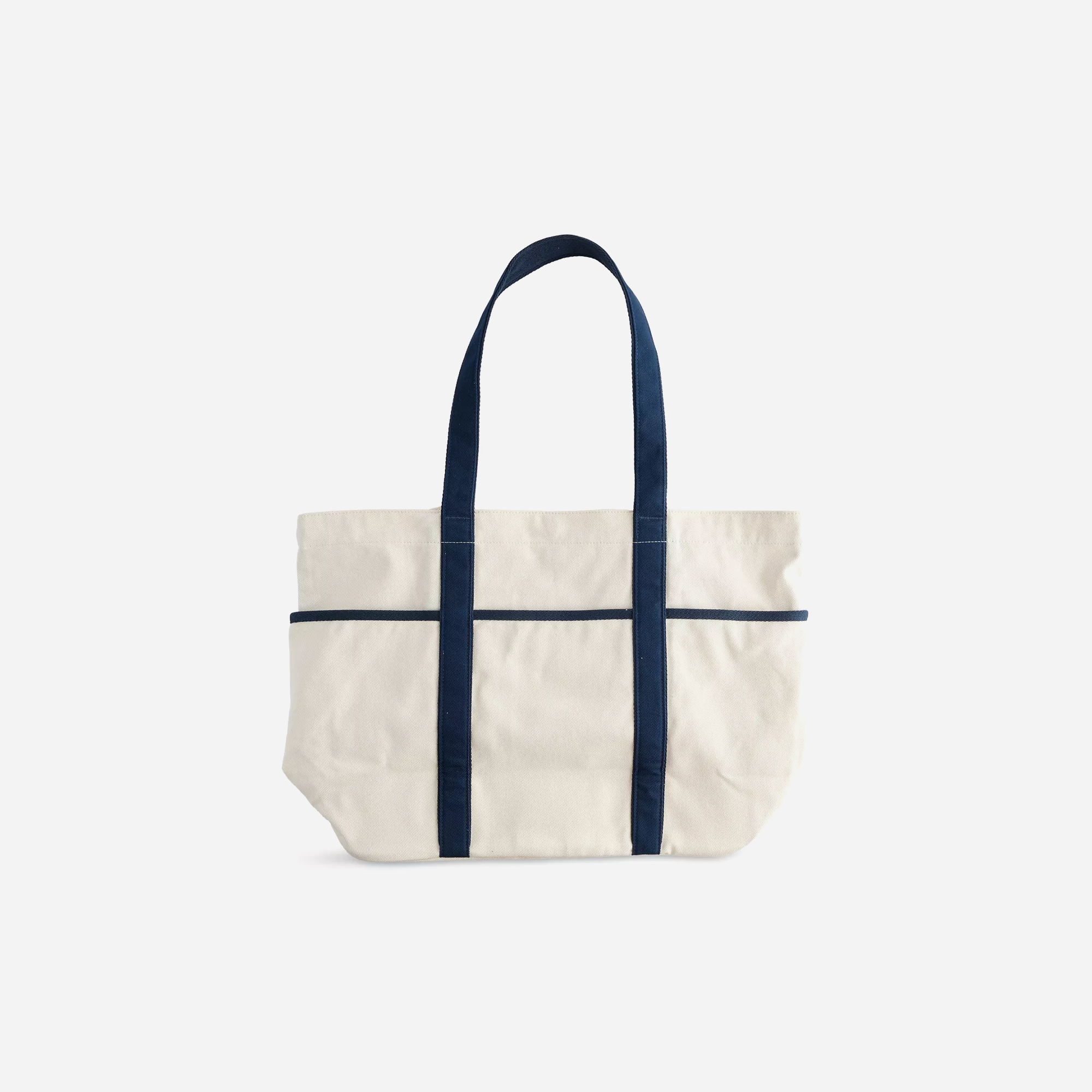 LULULEMON Daily Collegiate Canvas Tote Bag – NATURAL/TRUE NAVY - view 2