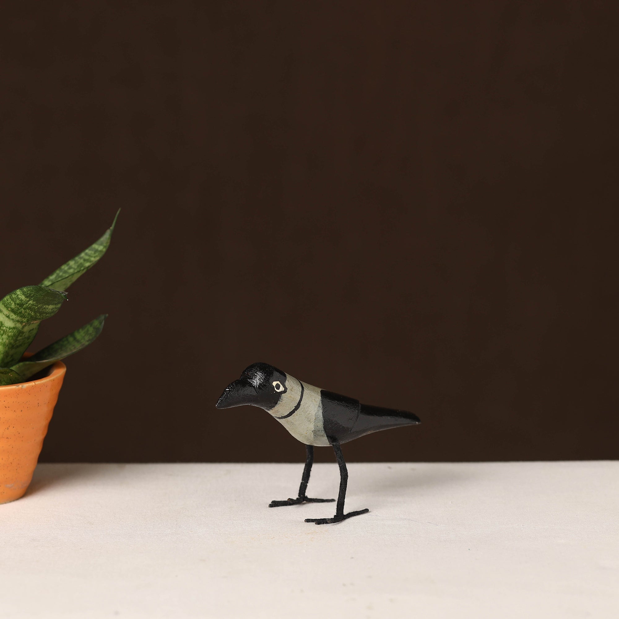 ITOKRI CRAFTS INITIATIVE Bird - Hand-Carved Wooden Home Decor Item 12