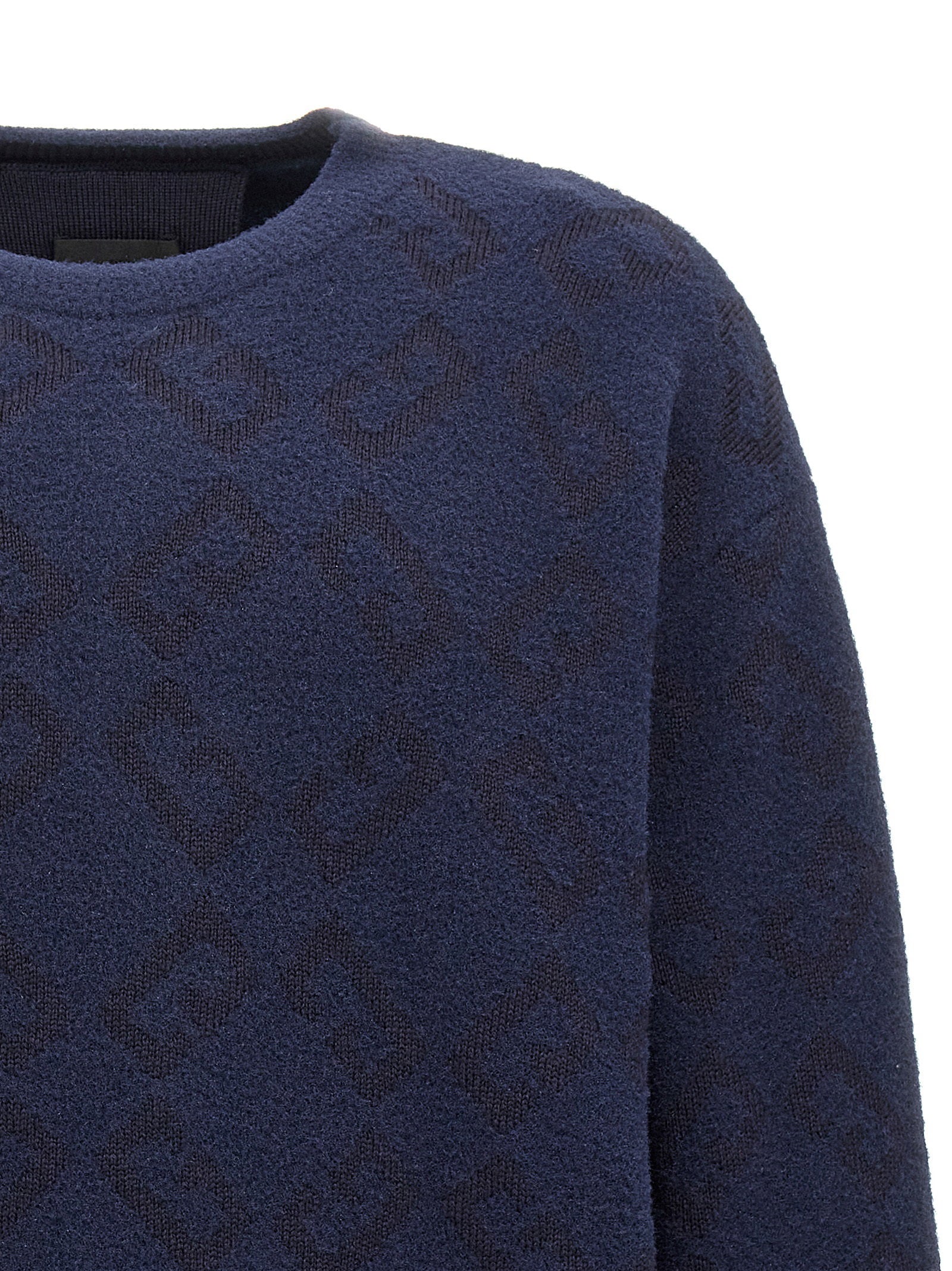 Givenchy Logo Embroidery Sweater – 60% wool, 40% polyamide - view 3