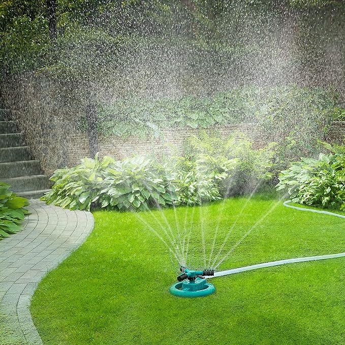 Catterton Automatic 360° Rotating Garden Sprinkler - view 7