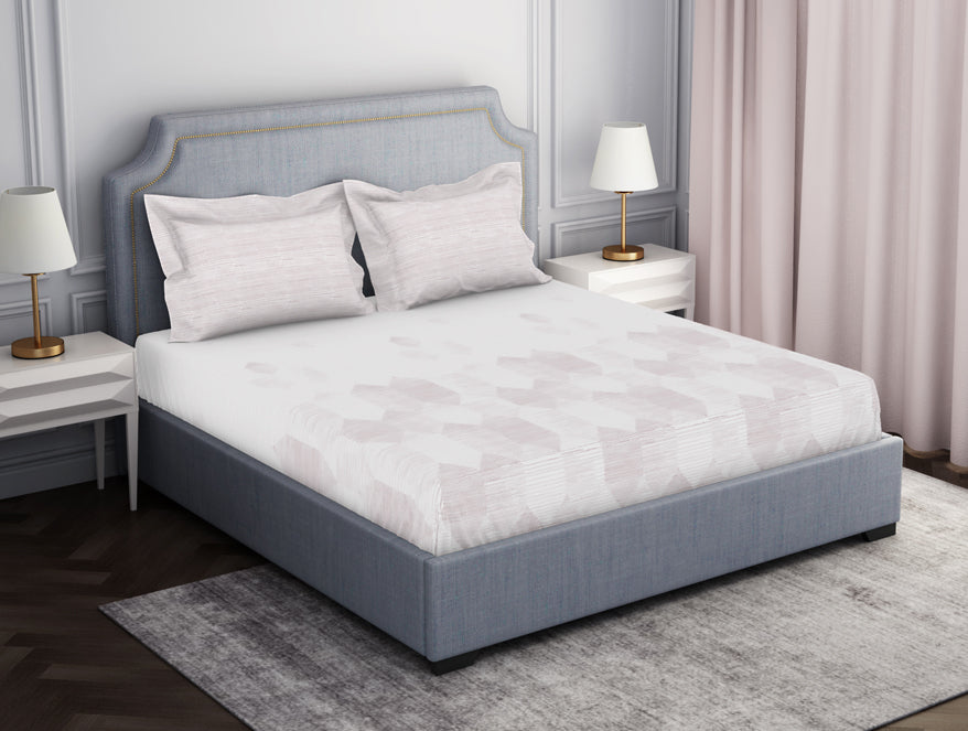 Spaces India Tonalelgence Geometric 100% Cotton Fitted King - Essentials by Spaces - view 2