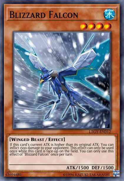 Yu-Gi-Oh! Blizzard Falcon - LTGY-EN012 - Common - Unlimited