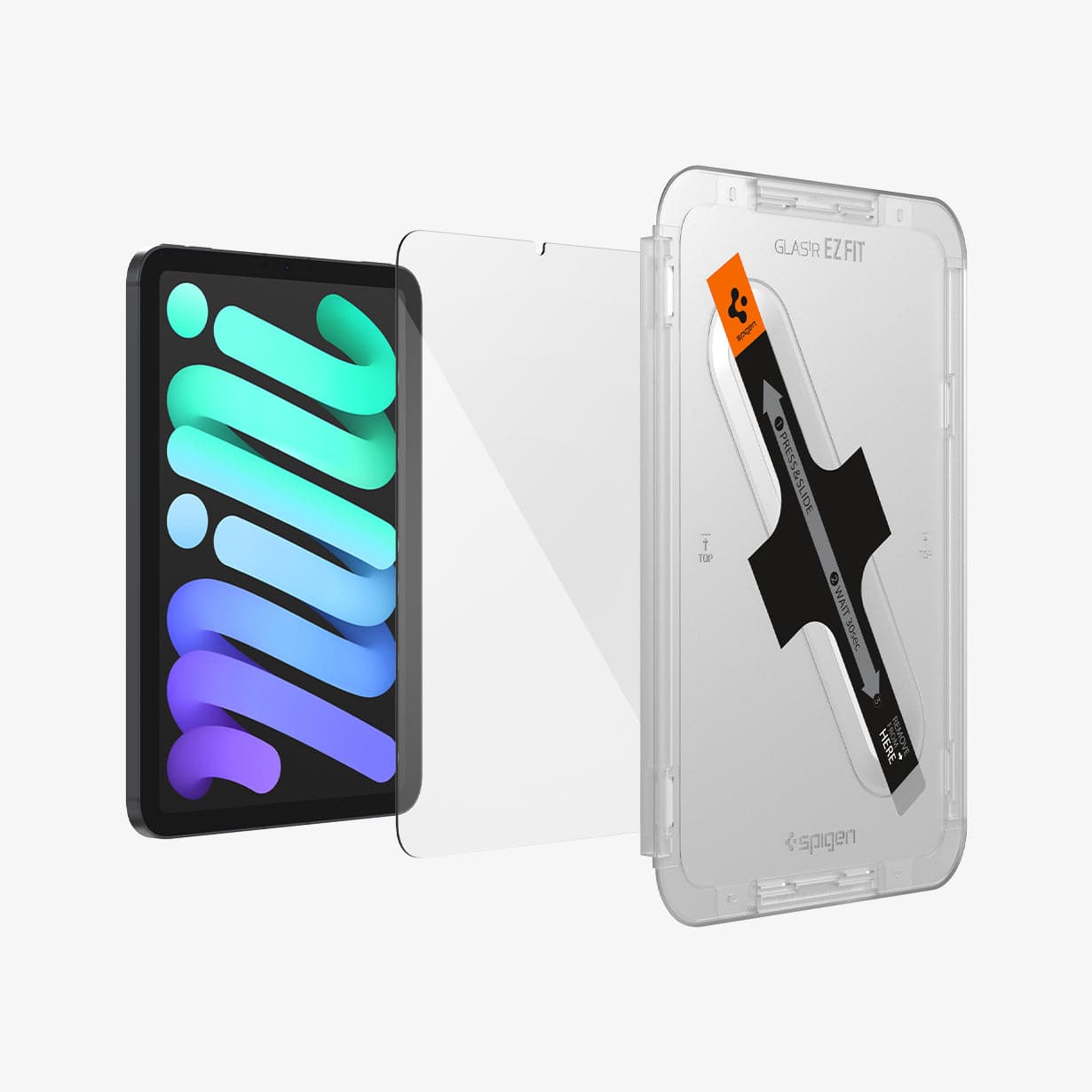 iPad Mini Series - GLAS.tR EZ FIT – Clear - view 2