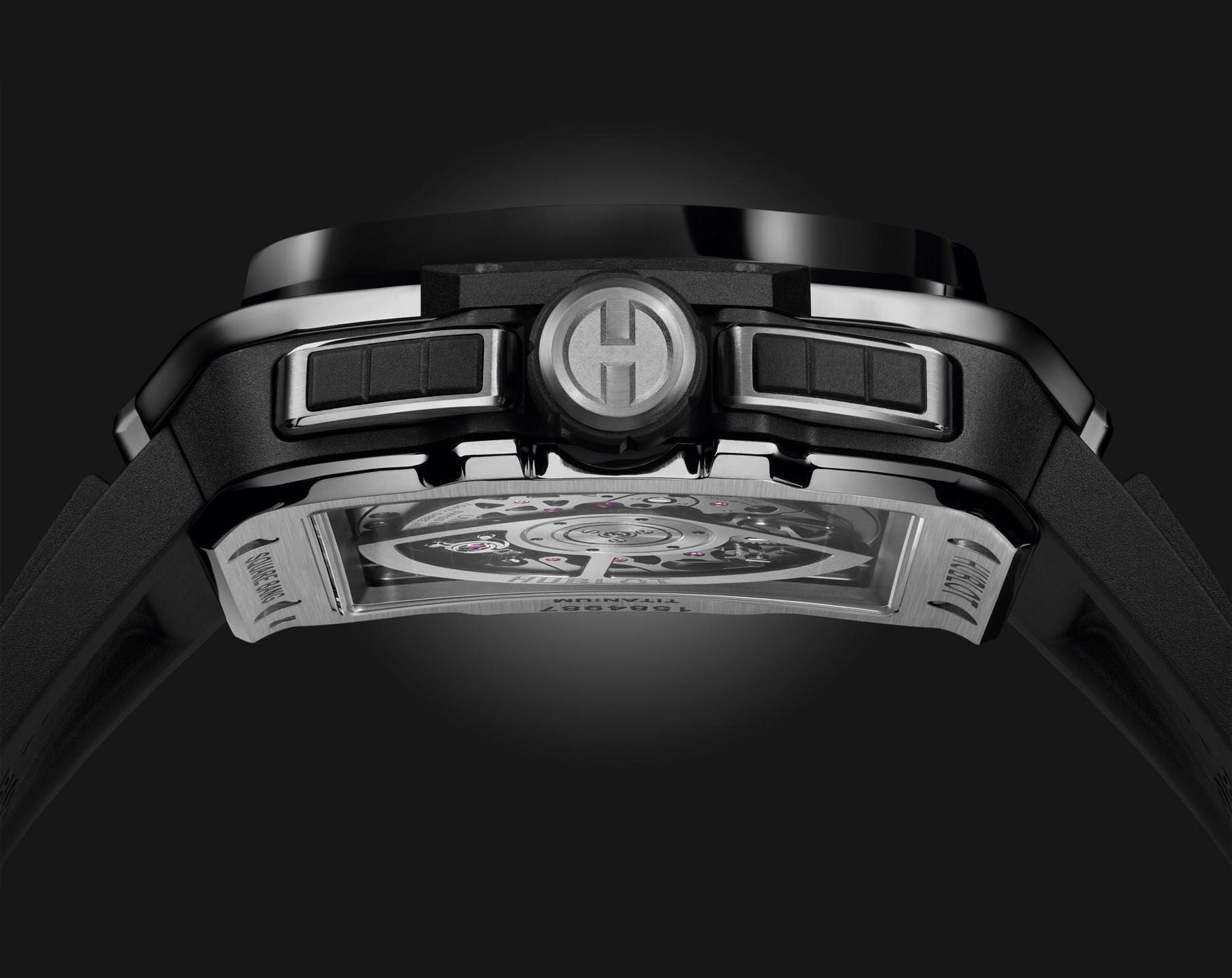 Hublot Square Bang Unico Titanium Ceramic Skeleton Dial Men 42mm - view 2