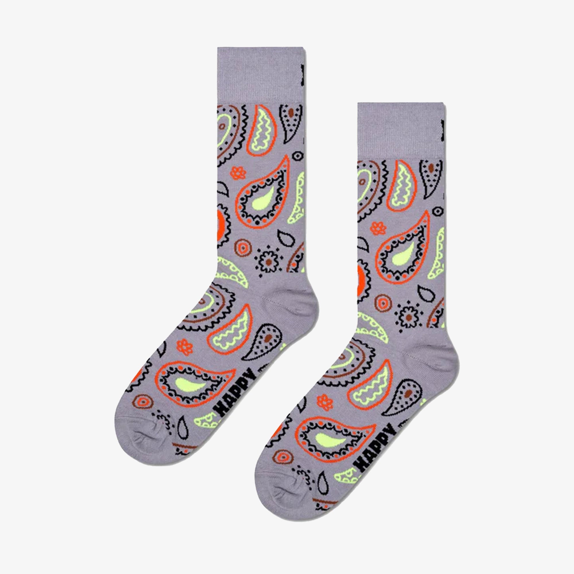 Happy Socks | PAISLEY SOCK { GREY