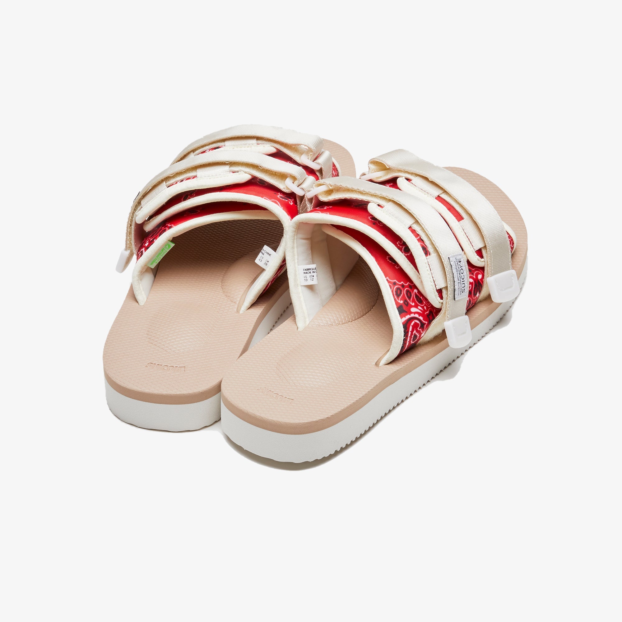 Suicoke | MOTO-CAB PAISLEY-PRINT SANDALS - view 2