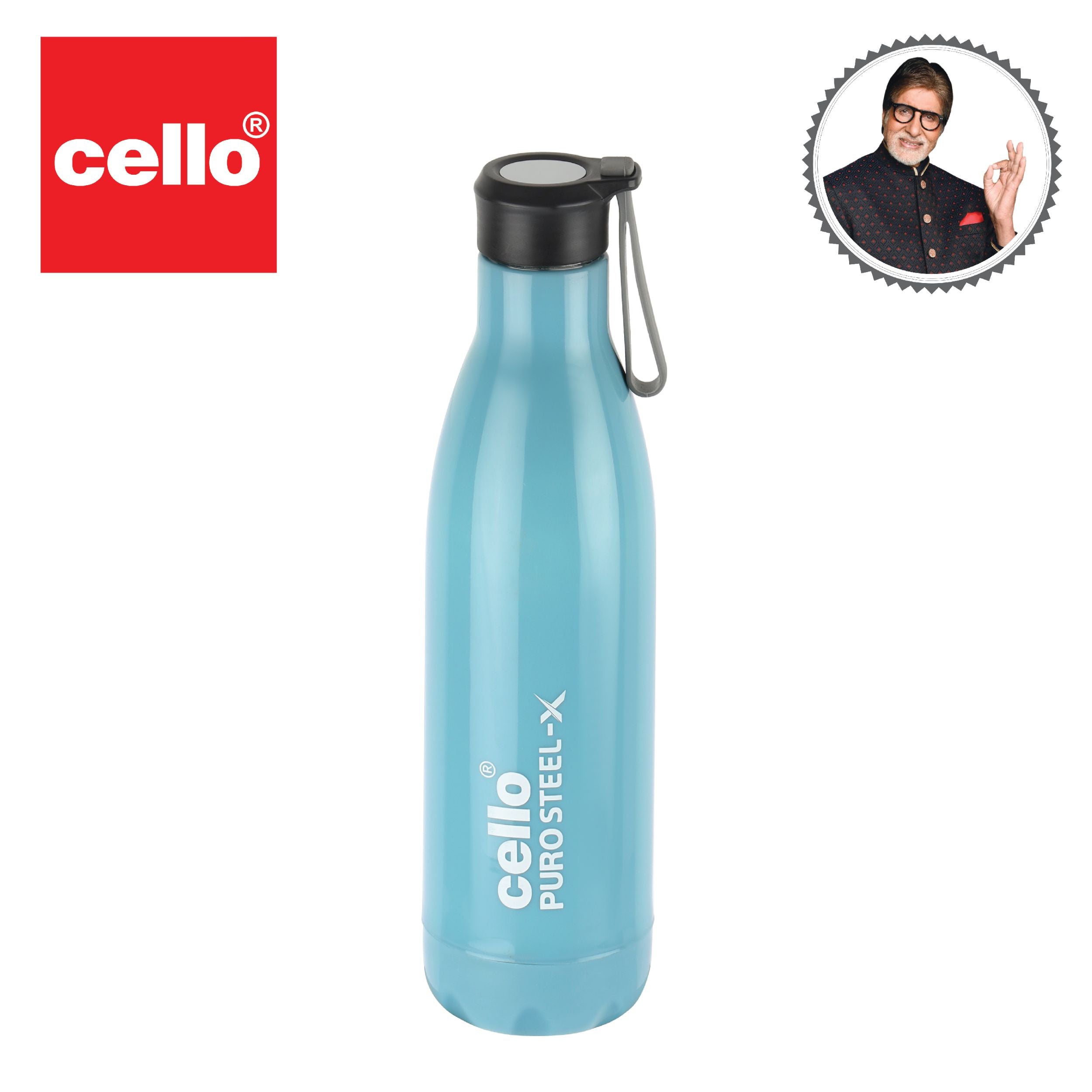 Cello Puro Steel-X Neo 900 Water Bottle, 720ml - view 51
