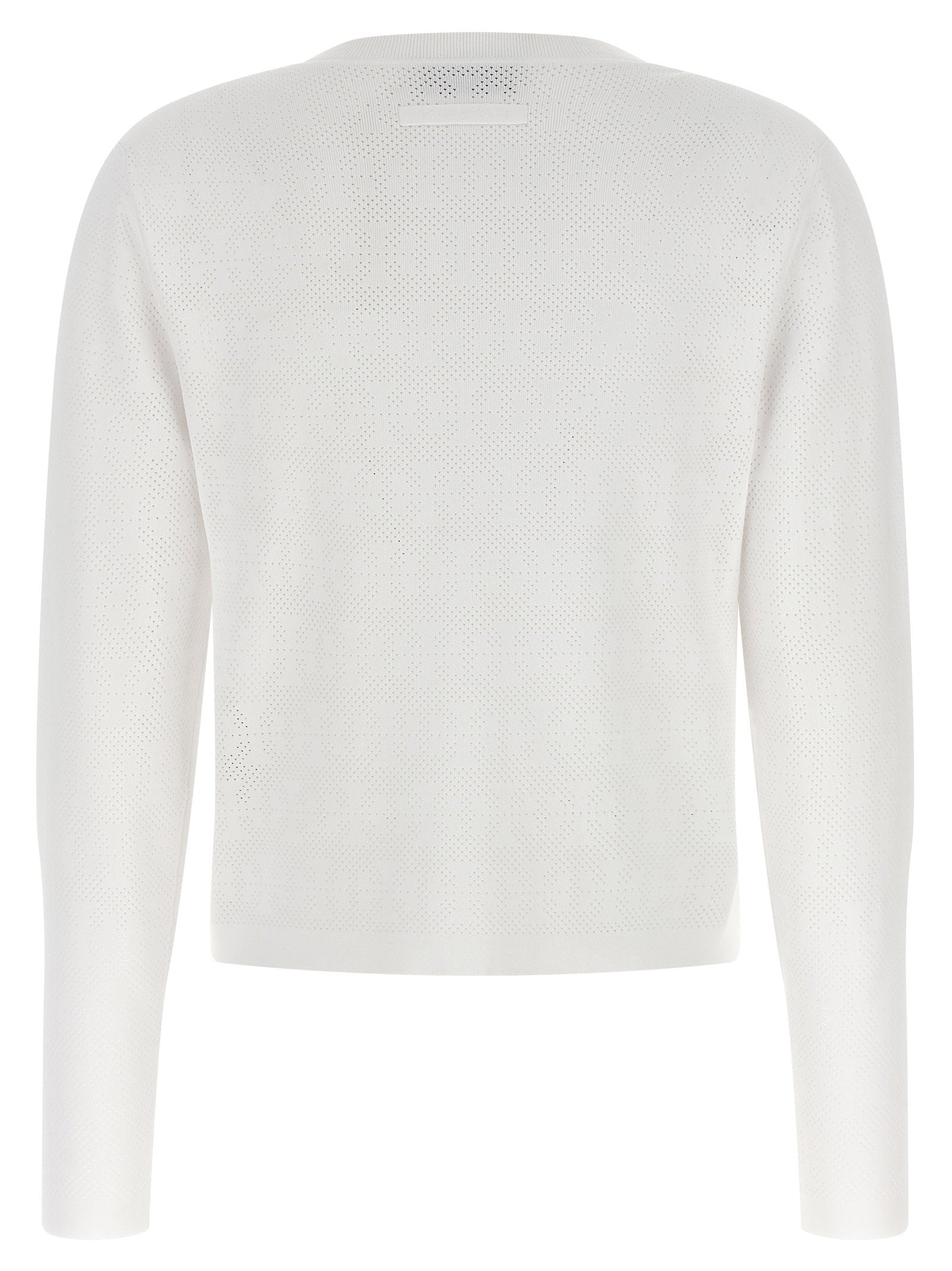 Tory Burch Pointelle Viscose Cardigan - view 2