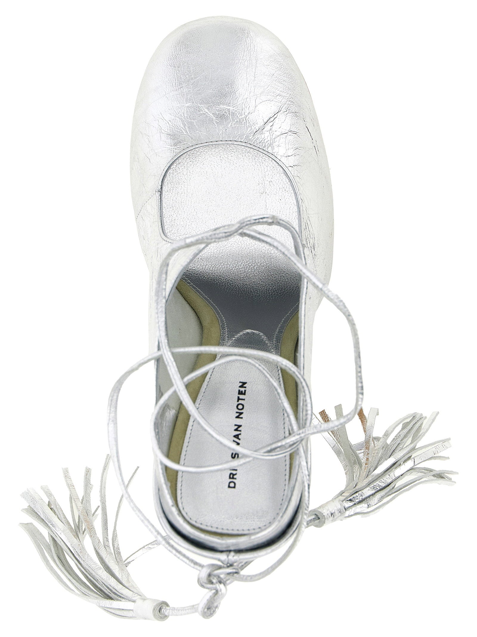 Dries Van Noten Laminated Leather Mules - view 4