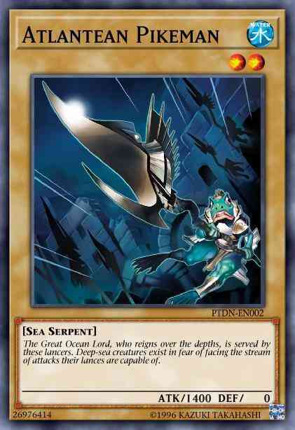 Yu-Gi-Oh! Atlantean Pikeman - 5DS1-EN009 - Common - 1st Edition