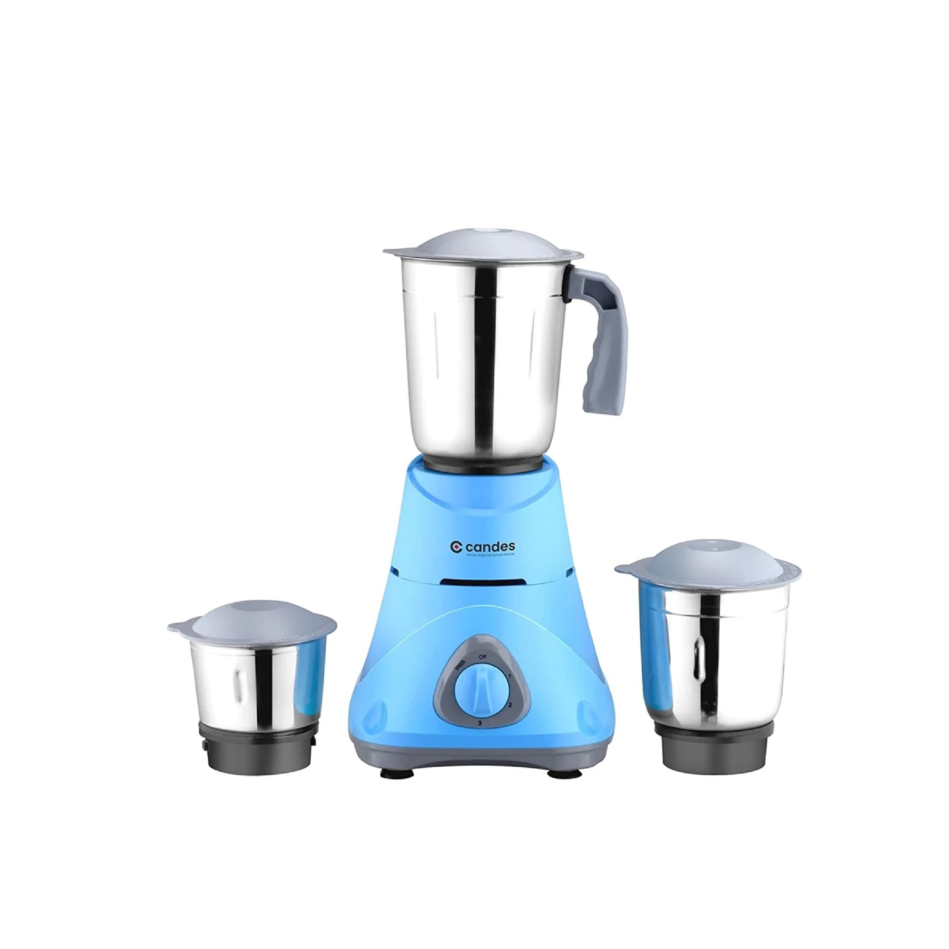 Candes-store Bolt 550-Watt Mixer Grinder with 3 Jars (B2B)