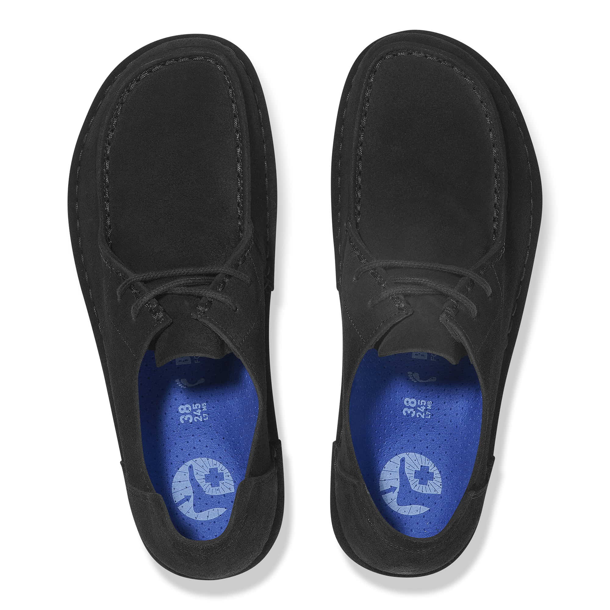 Birkenstock Utti Lace Suede Leather – Black Black - view 2