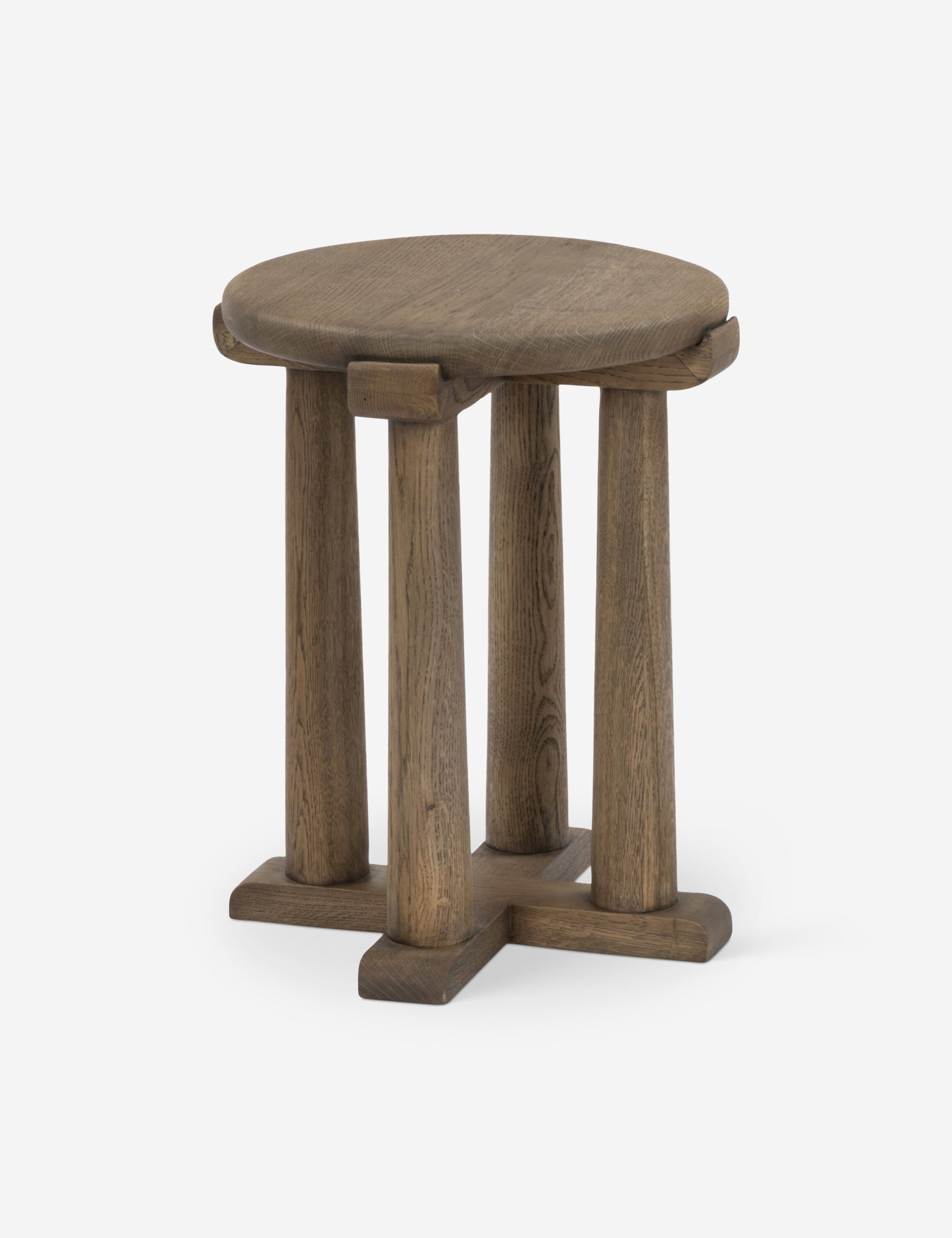 Lulu and Georgia Seva Stool – Natural Oak