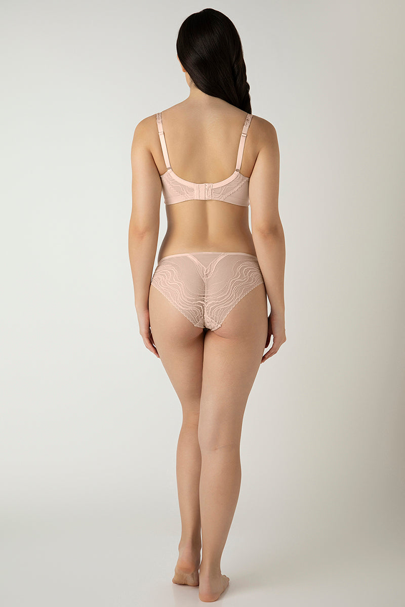 amante Demure Non-Padded Non-Wired Contour Bra - Delicate Bloom Print - view 6